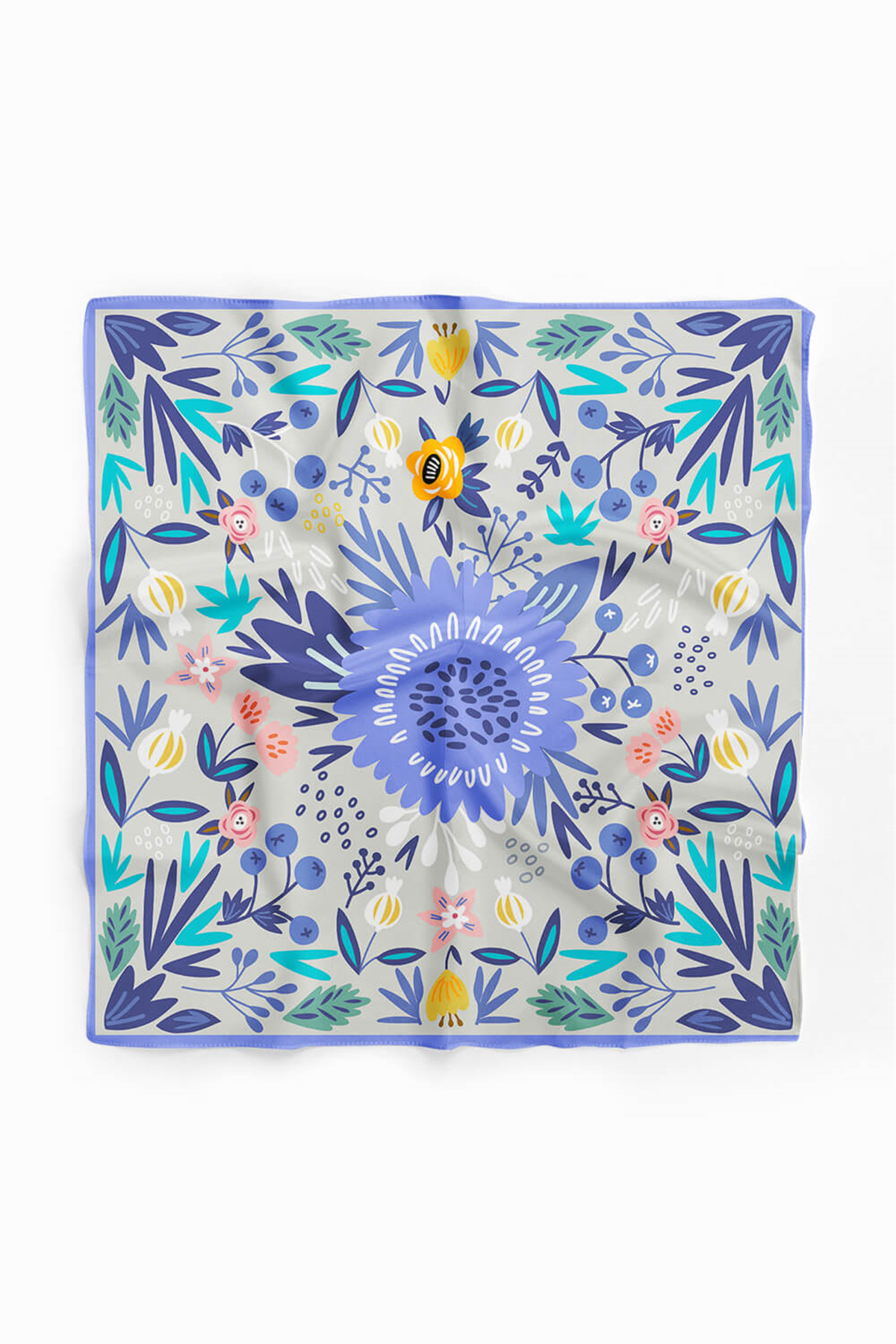 Modabutik Çiçek Desenli Bandana
