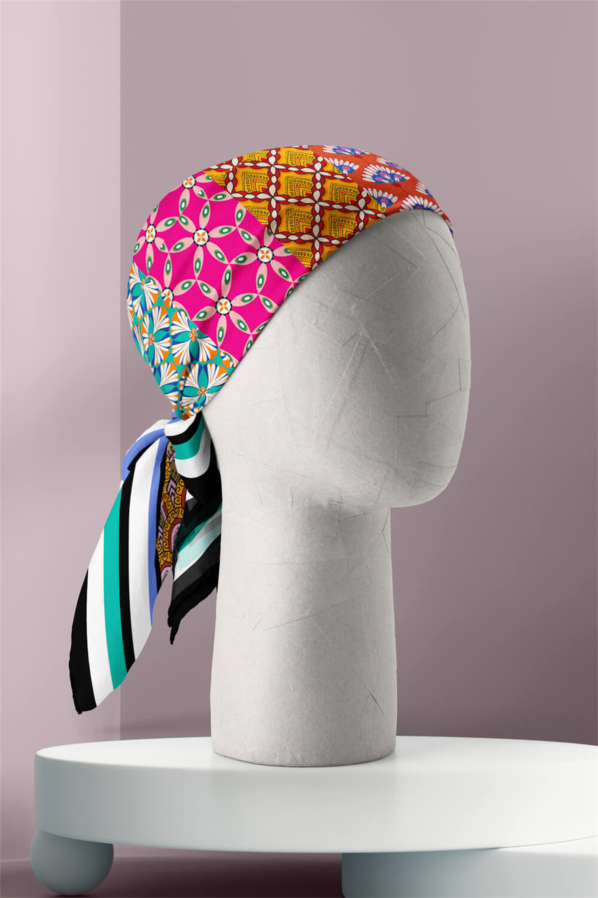 F65 ETNIK TASARIM BANDANA