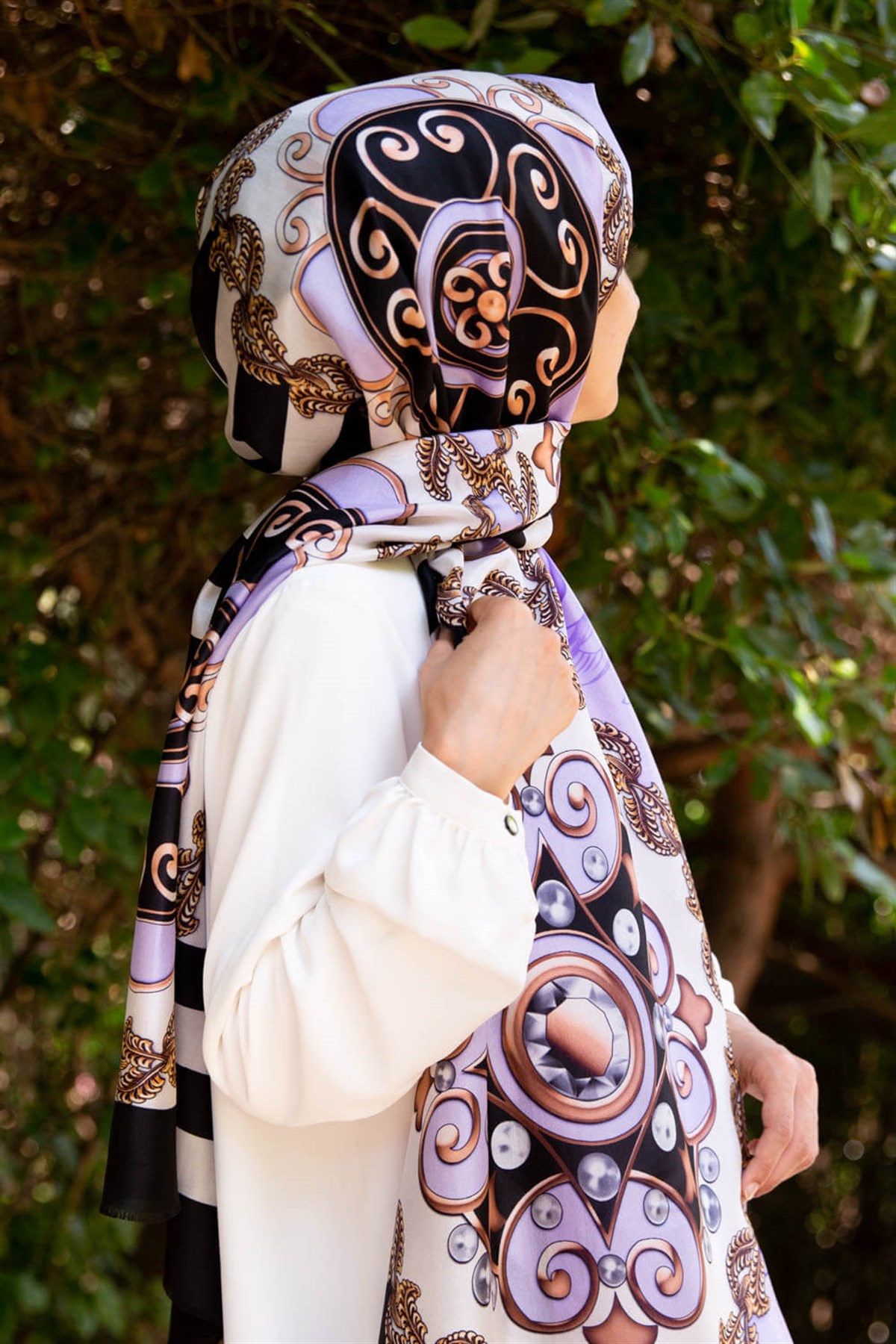 % 100 İPEK FRESH ŞAL