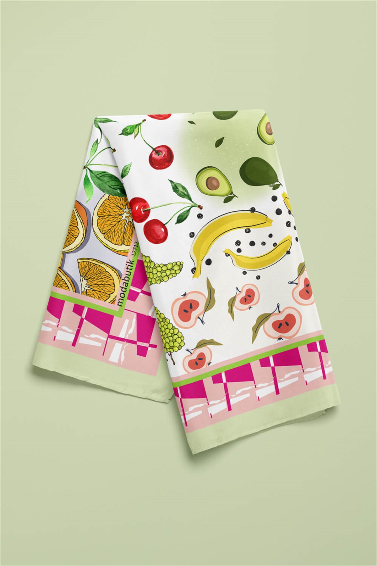 Violla Z83 CLORFUL FRUIT TASARIM BANDANA