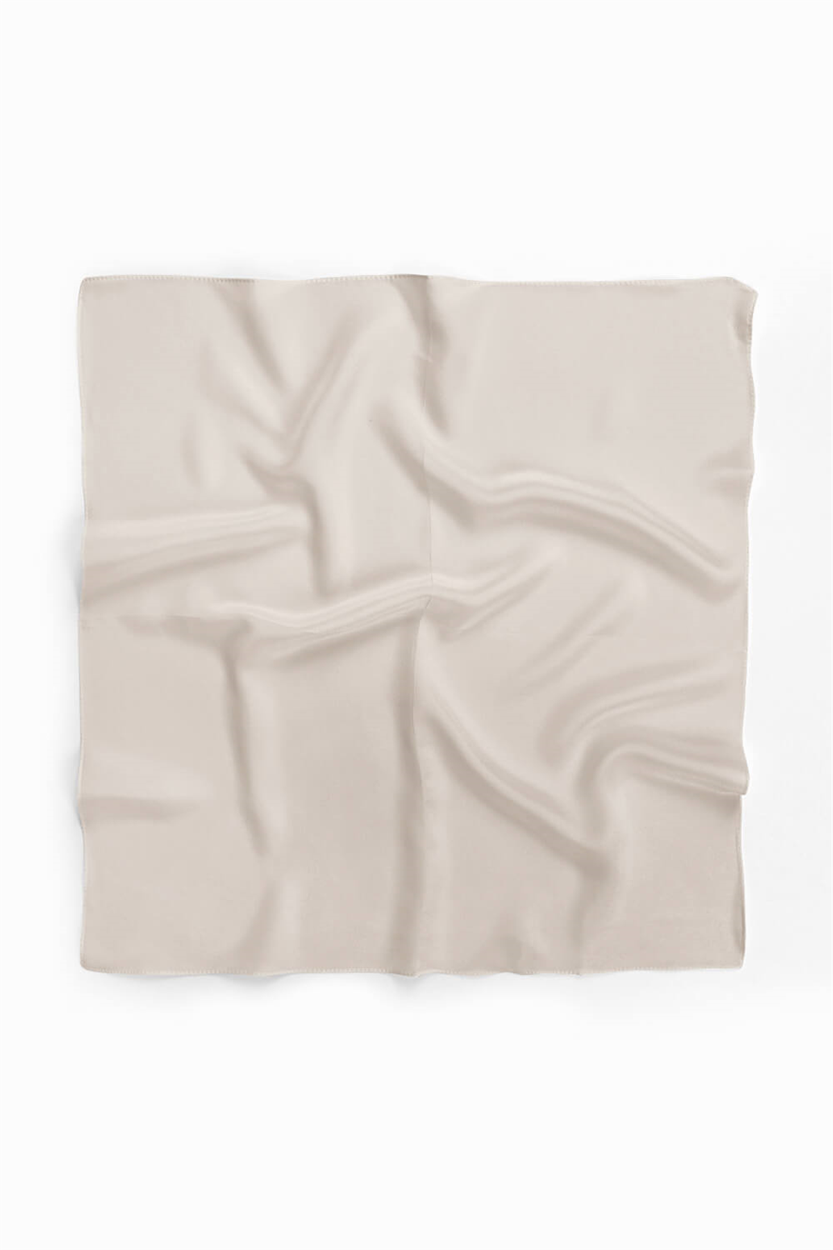 Şifon Krem Bandana