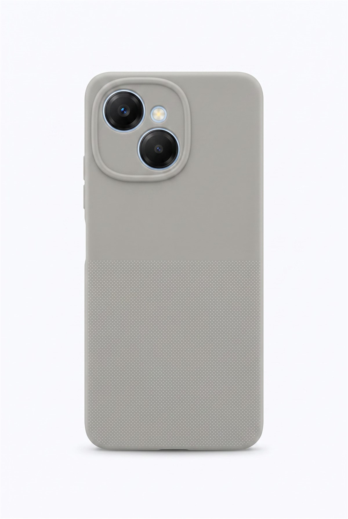 Tecno Spark 40C / Pop 10 Pro Uyumlu Kamera Korumalı Silikon Telefon Kılıfı Darbe Emici İçi Kadife Tırtıklı Kaymaz Yüzeyli Yumuşak Kılıf
