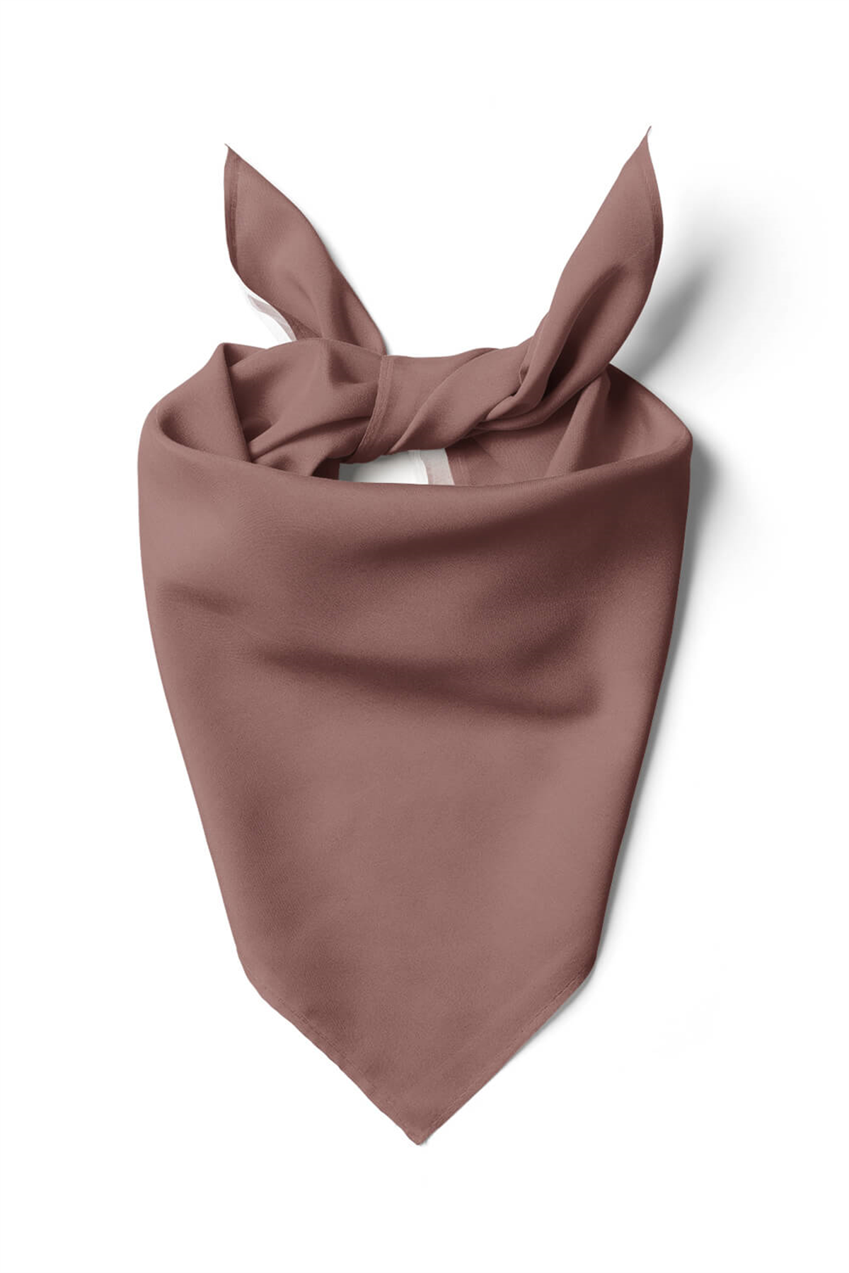 Şifon Gül Kurusu Bandana