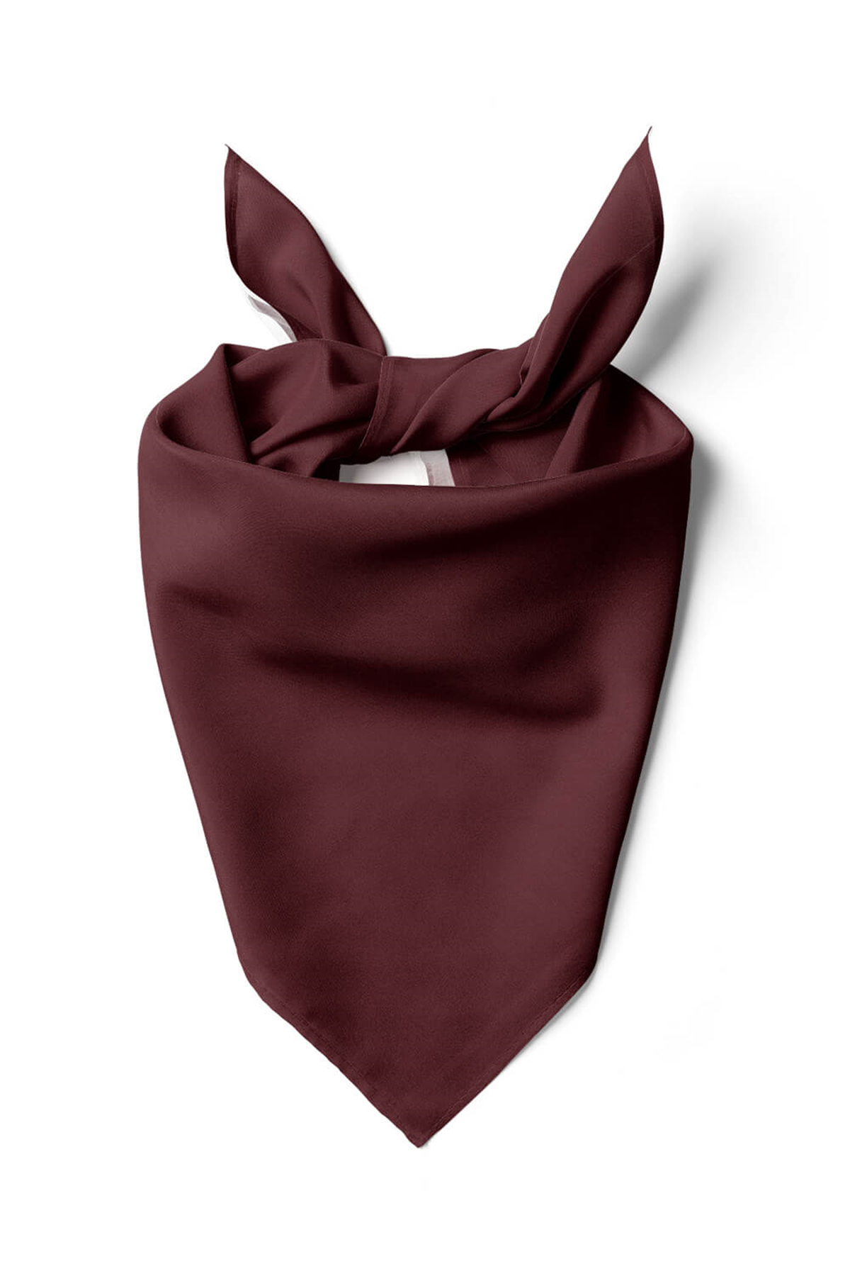 Şifon Bordo Bandana