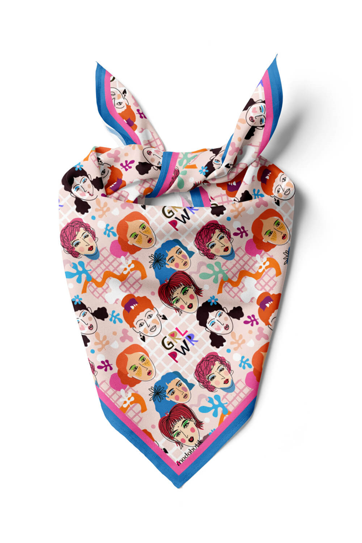 D89 Modabutik GRL PWR Bandana