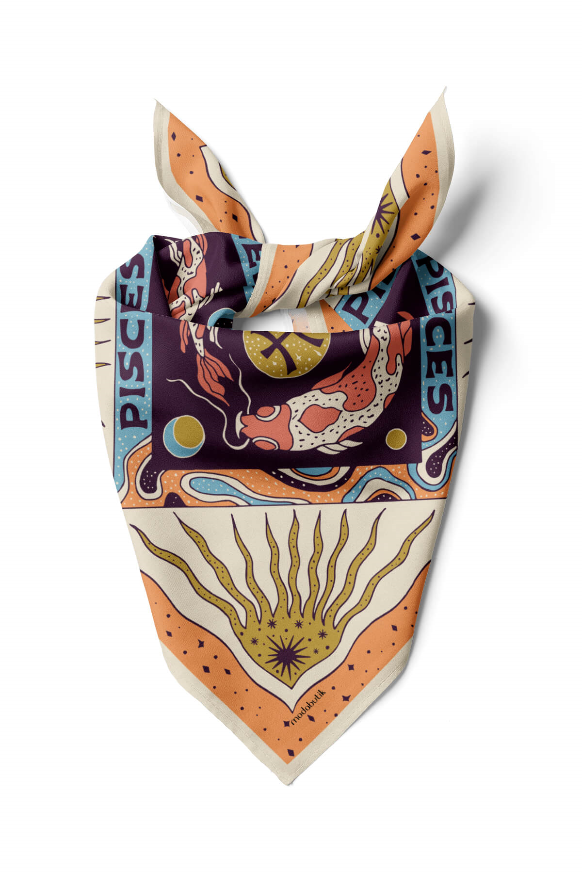 Modabutik Balık Burcu Bandana