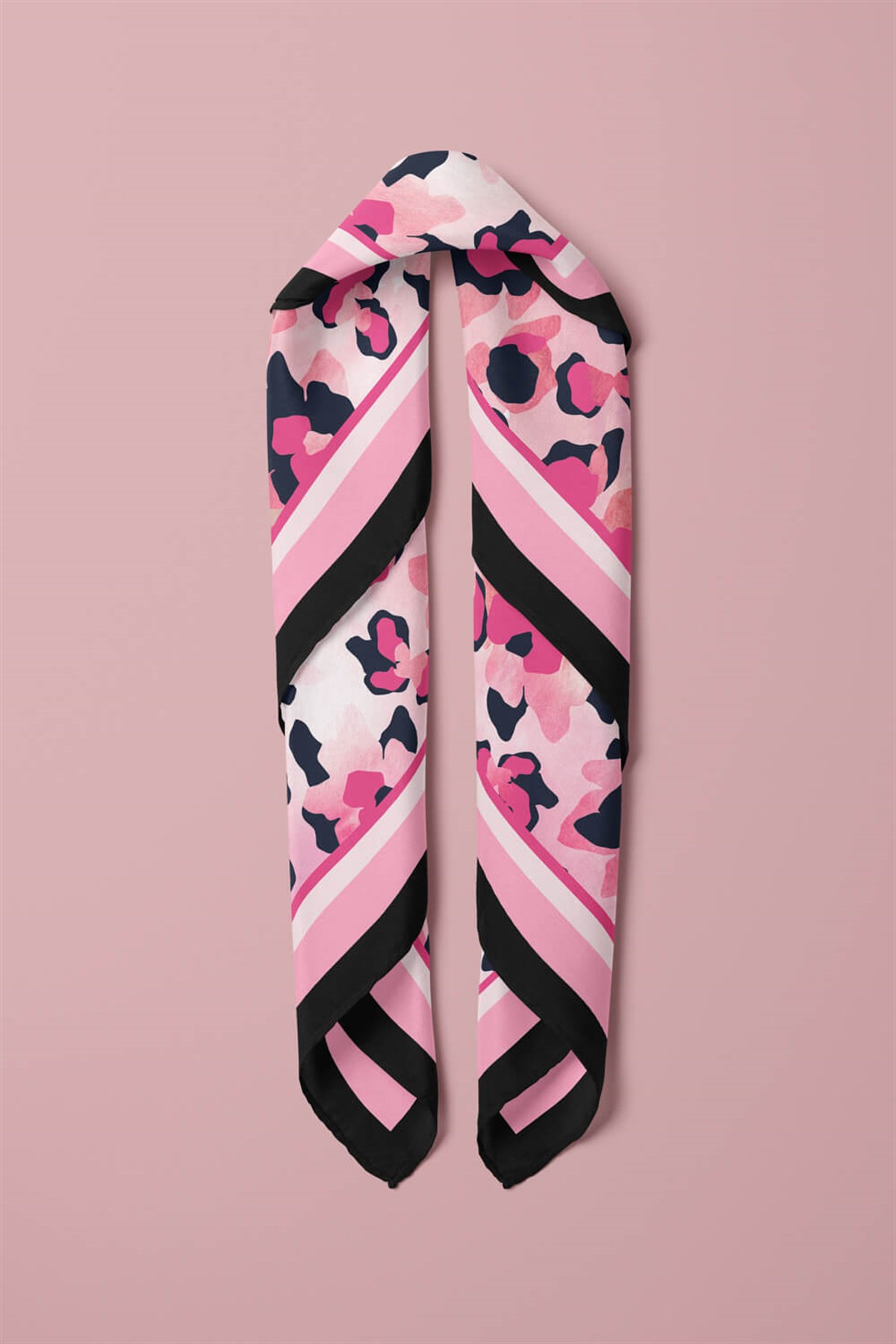 Violla MODERN LEOPARD DESENLİ BANDANA DG12063