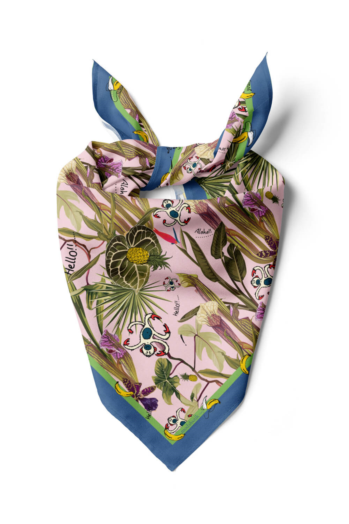 F62 KADIN DESENLİ BANDANA