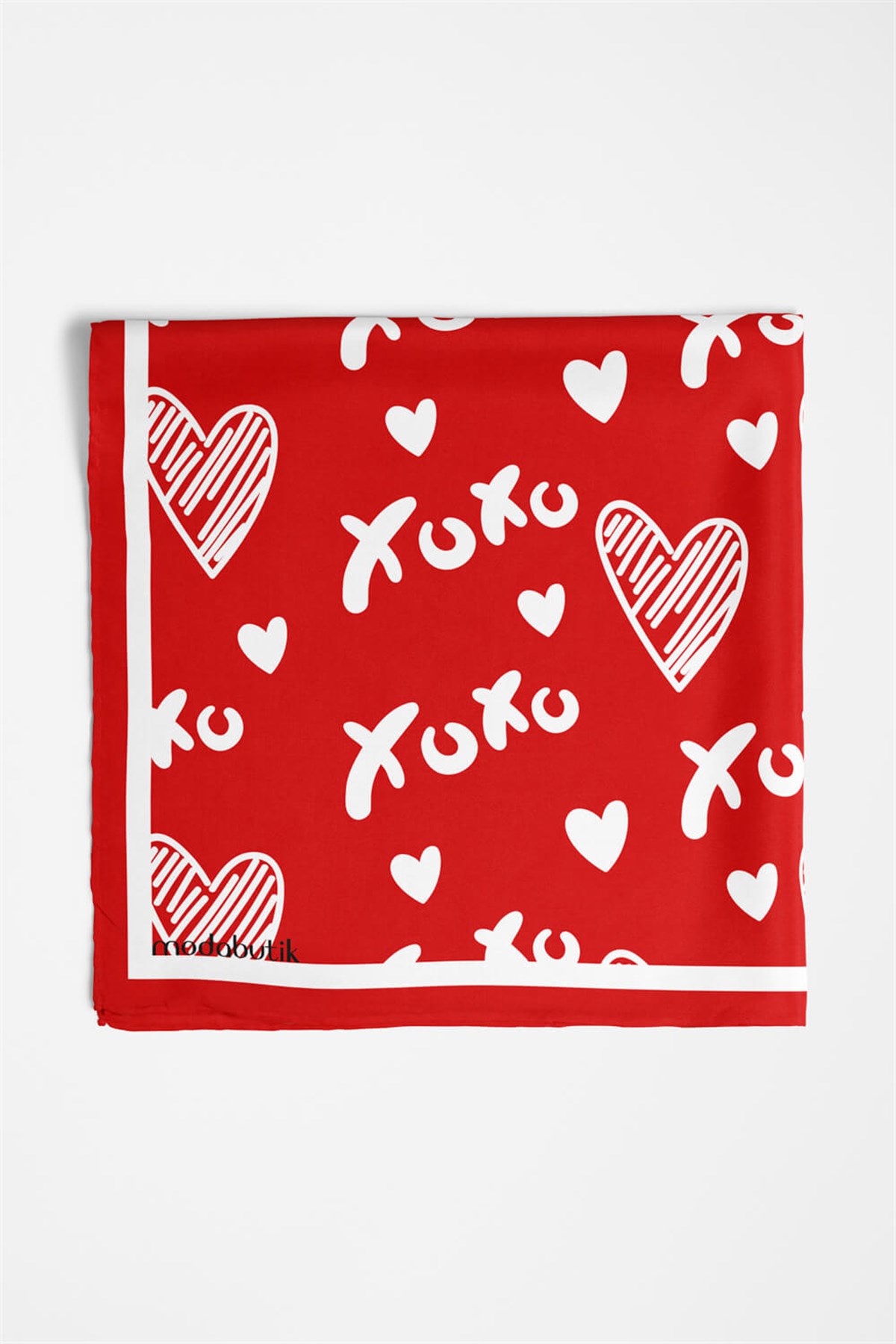 F5  Violla XOXO Desenli Bandana
