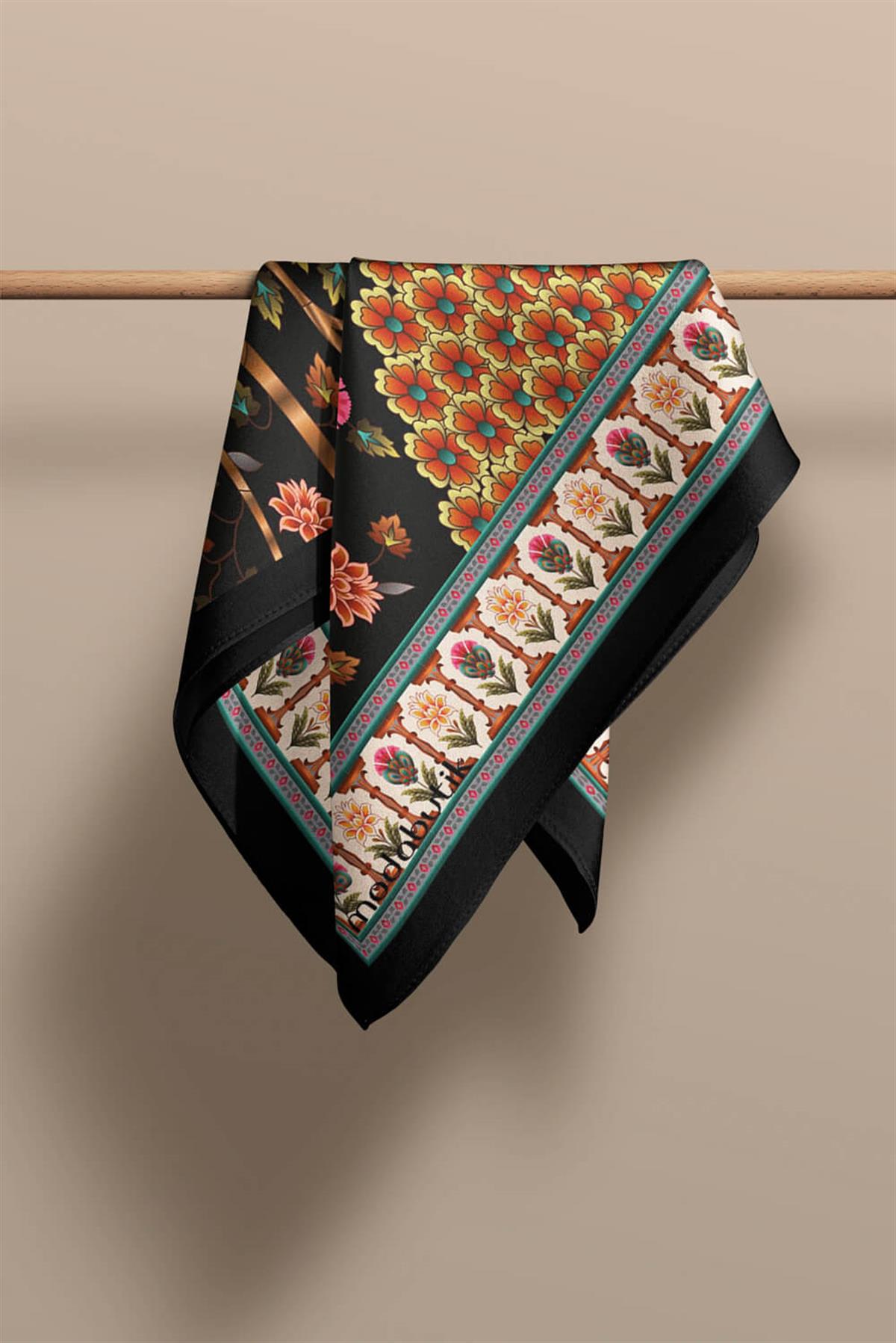 Modabutik Çiçek Desenli Kadın Fular