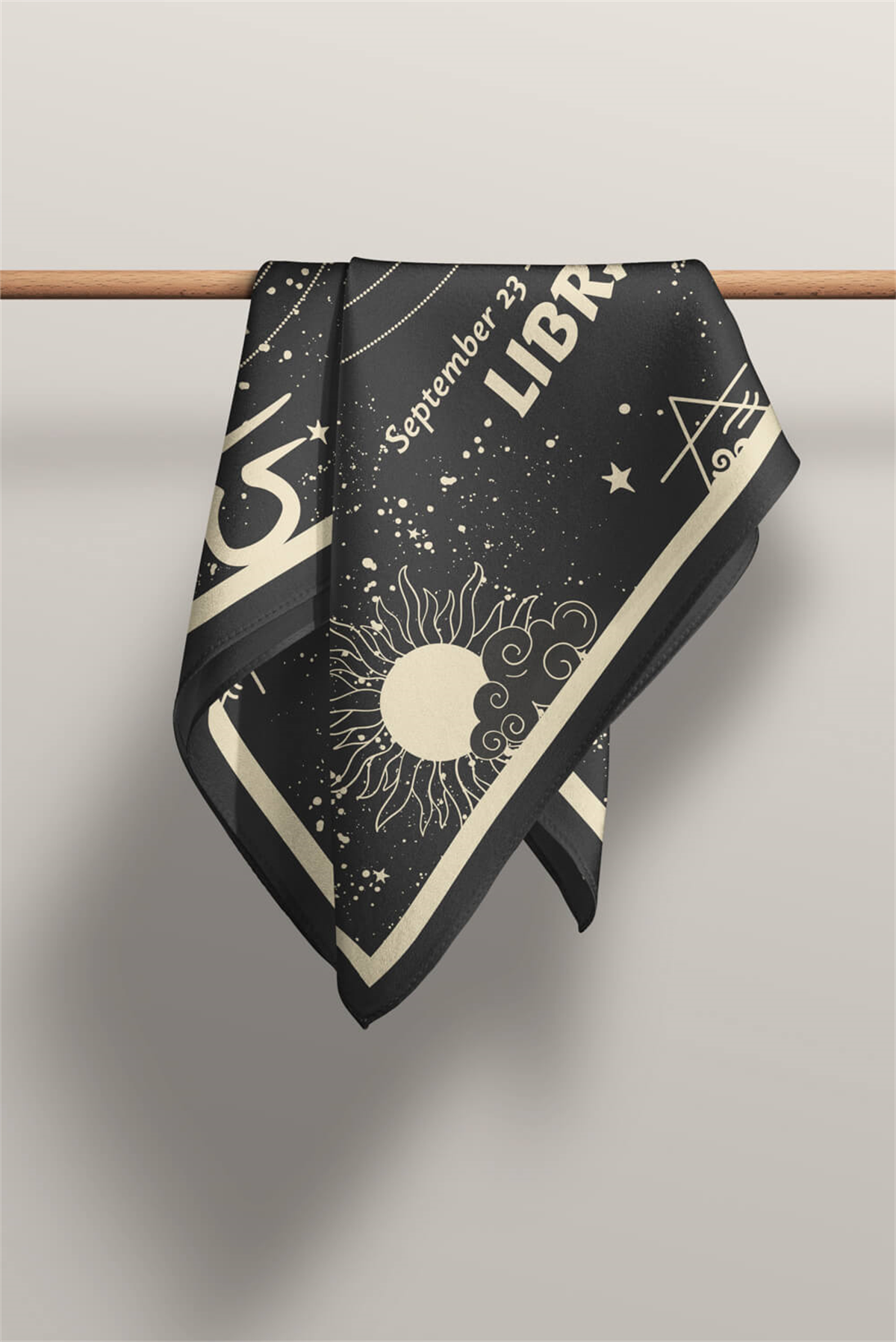 A86  Modabutik Terazi Burcu Bandana