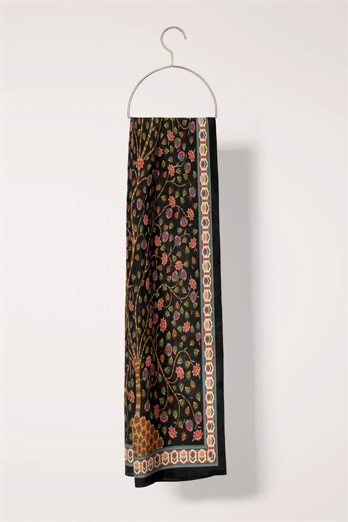 Modabutik Çiçek Desenli Kadın Fular