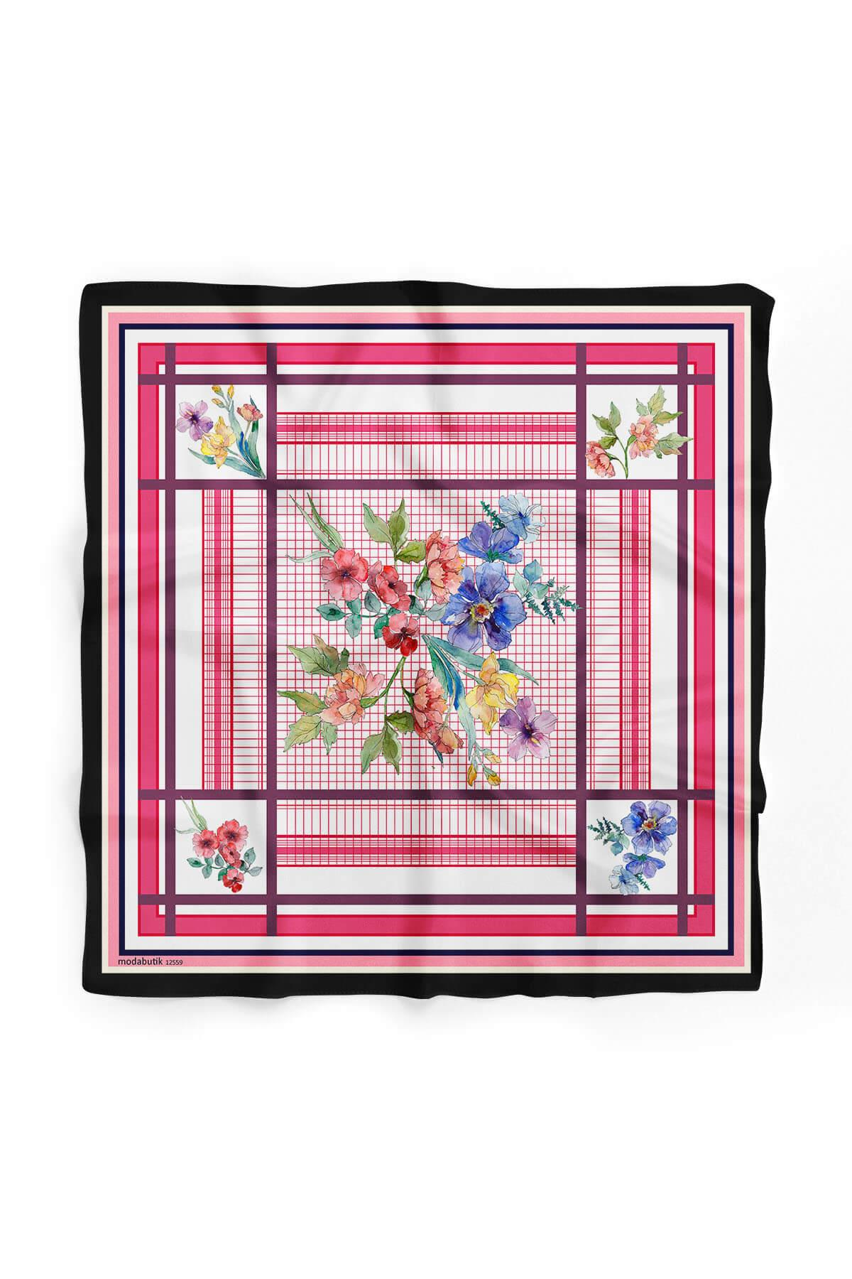 B115 GEOMETRIC COLUR BANDANA