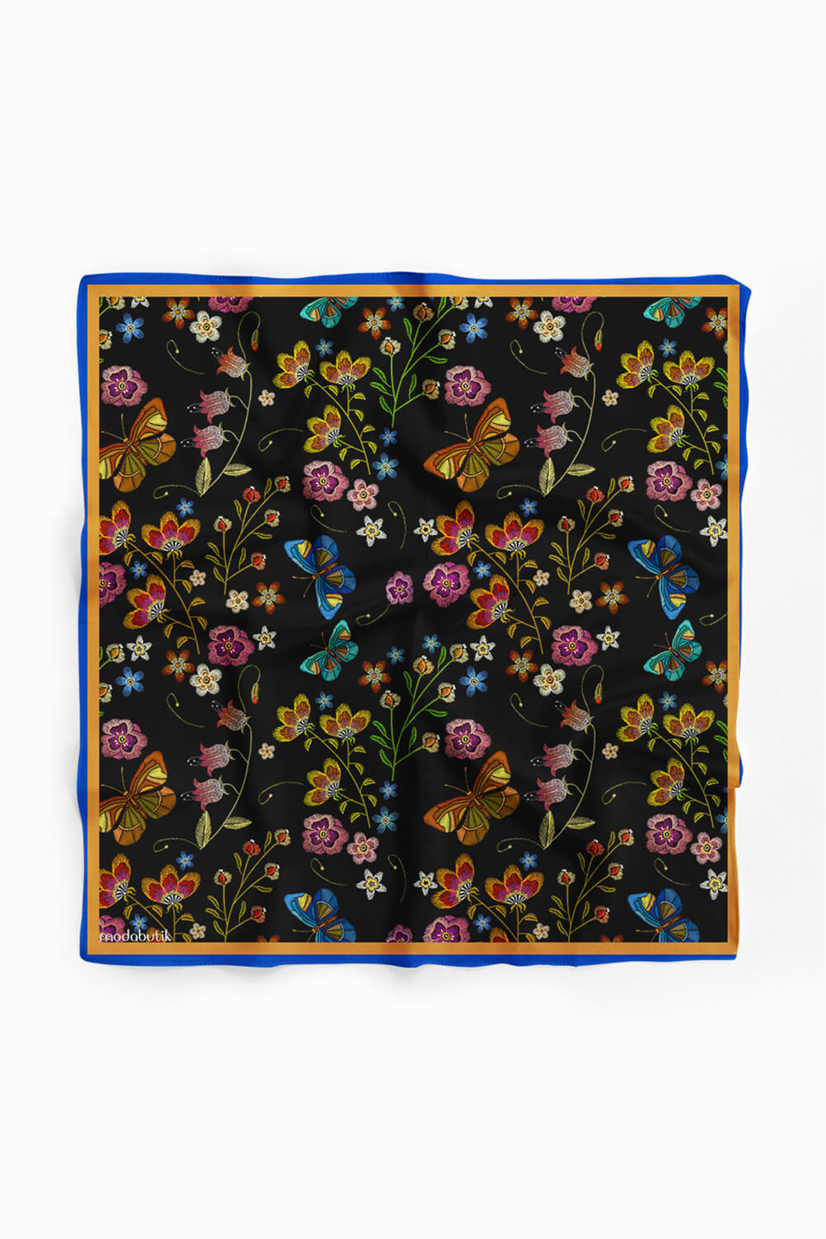 Z55 Modabutik Kelebek Desenli Bandana