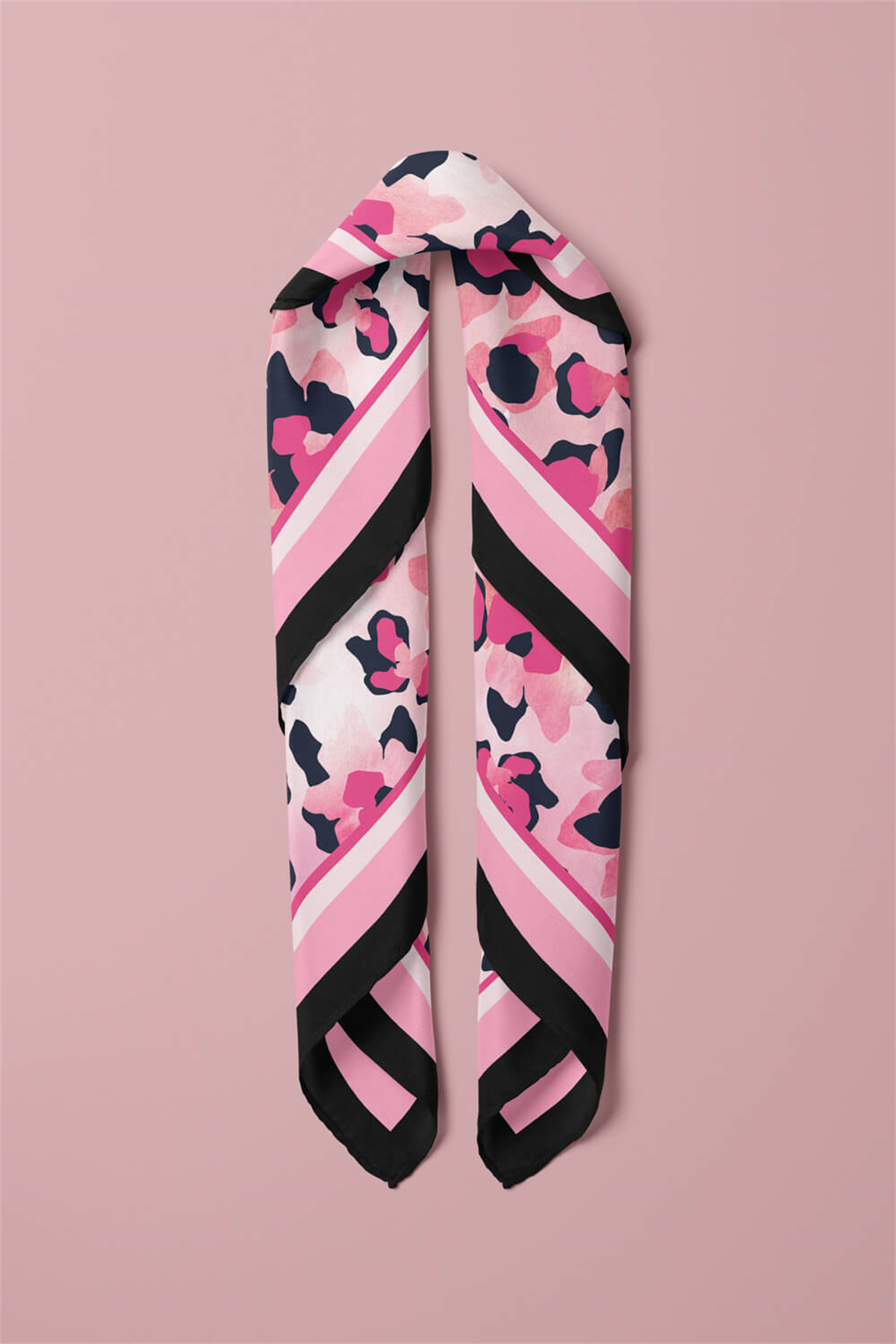 MODERN LEOPARD DESENLİ BANDANA DG12063