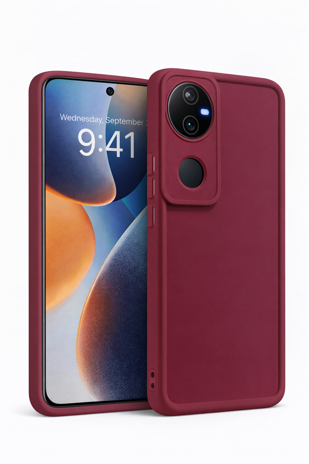 Vivo V50 Kılıf – Kamera Çıkıntılı – Mat Silikon Telefon Kılıfı