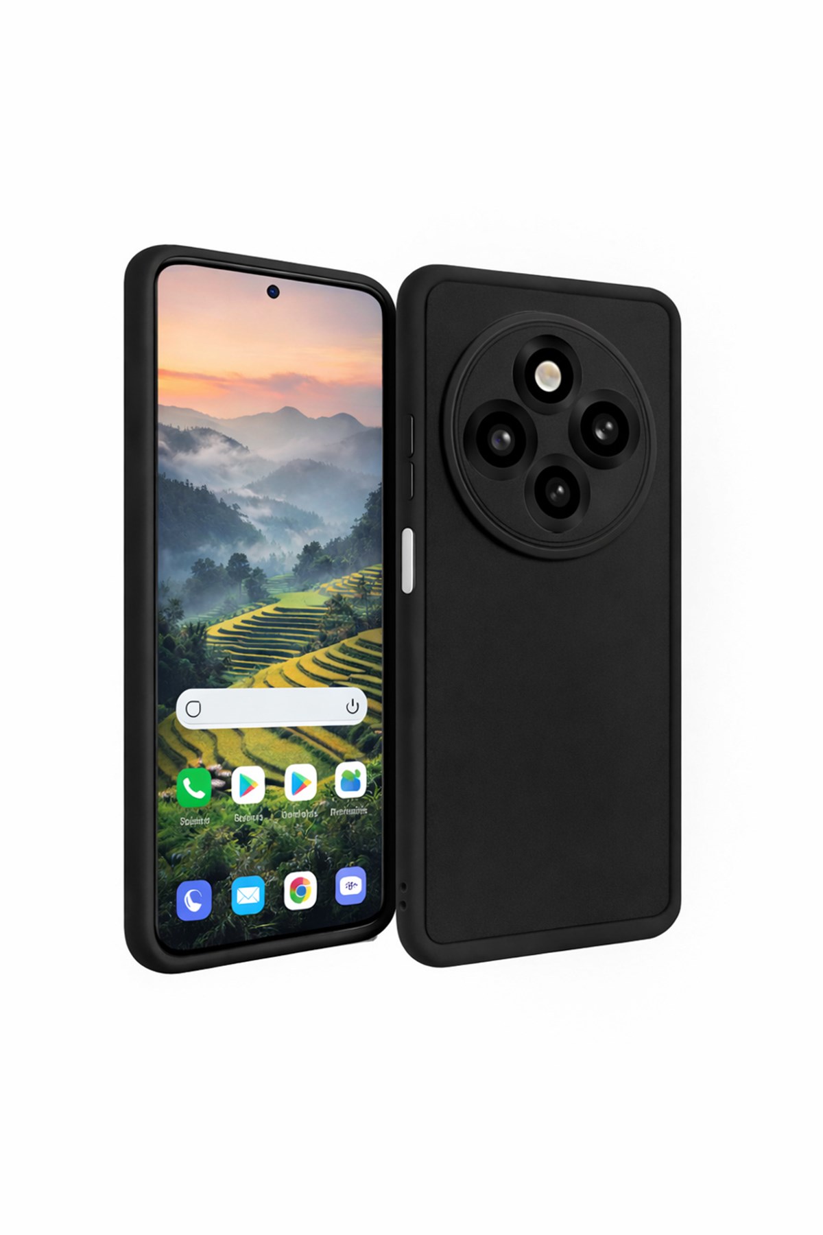 Tecno Spark30C / 4G Kılıf – Kamera Çıkıntılı – Mat Silikon Telefon Kılıfı