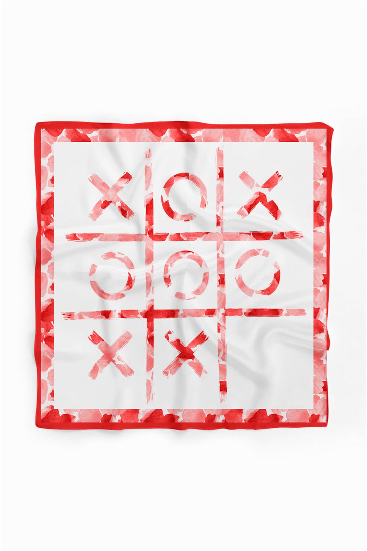 E76  Violla XOX Desenli Bandana