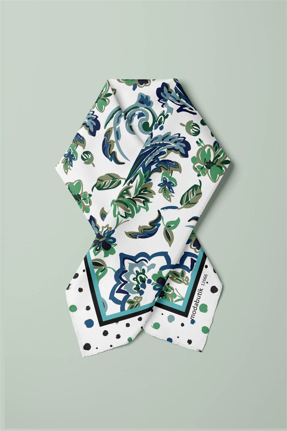 F75 GEOMETRIC ETNIC  BANDANA