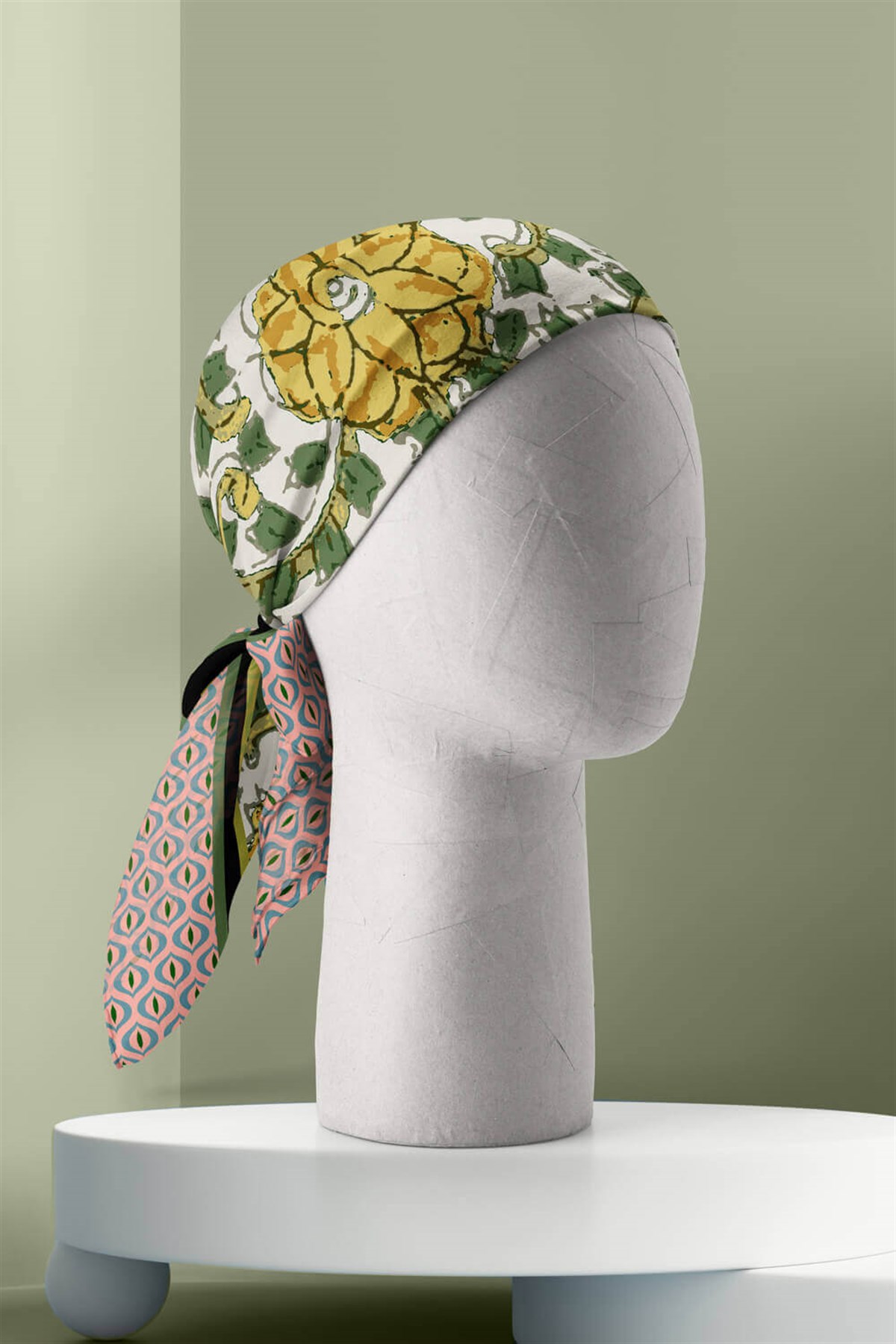 Violla D87 KADIN DESENLİ BANDANA DG-584