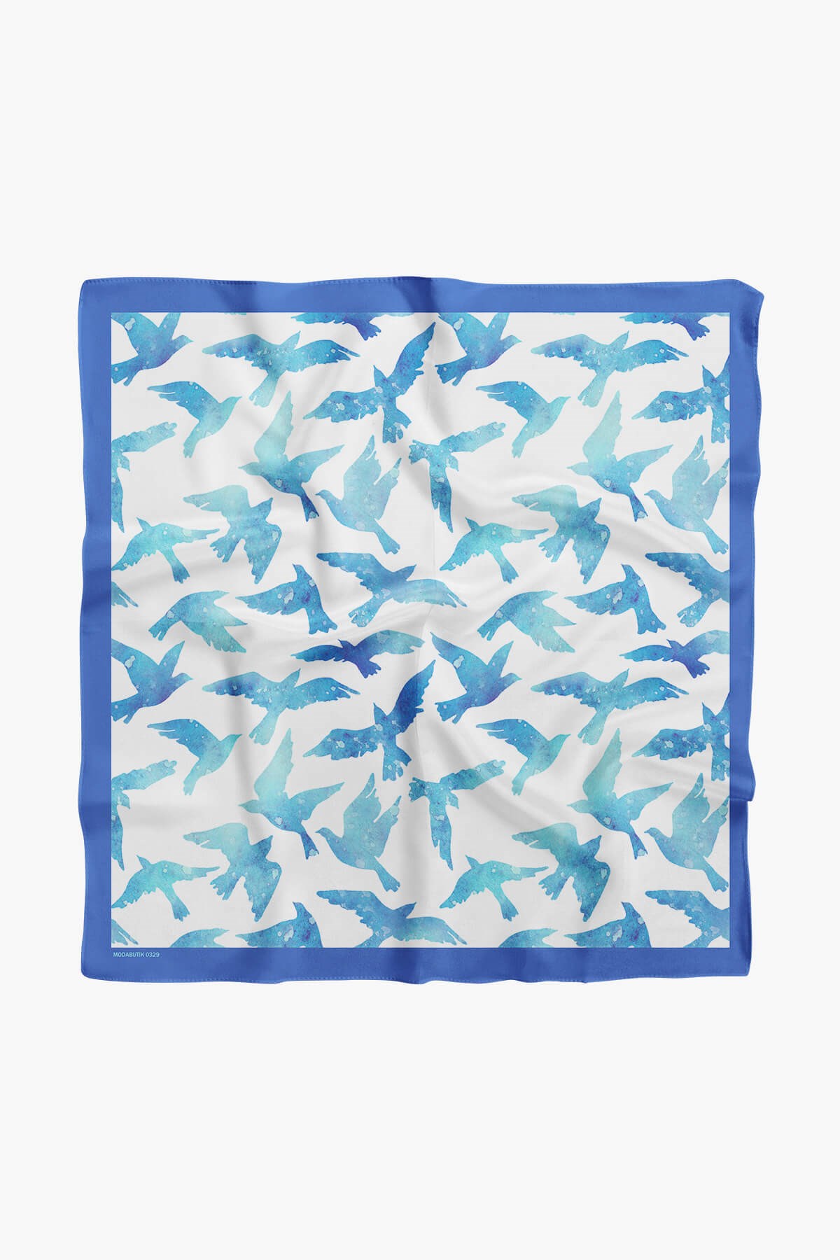 Kuş Desenli Bandana