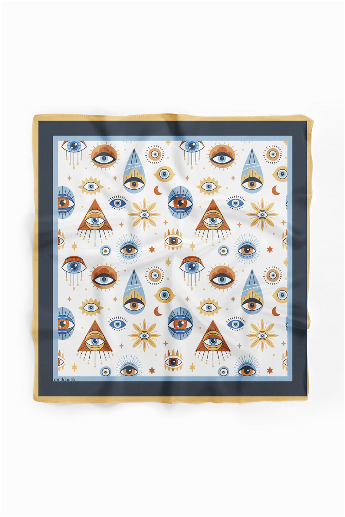 Z67 Modabutik Göz Desenli Bandana