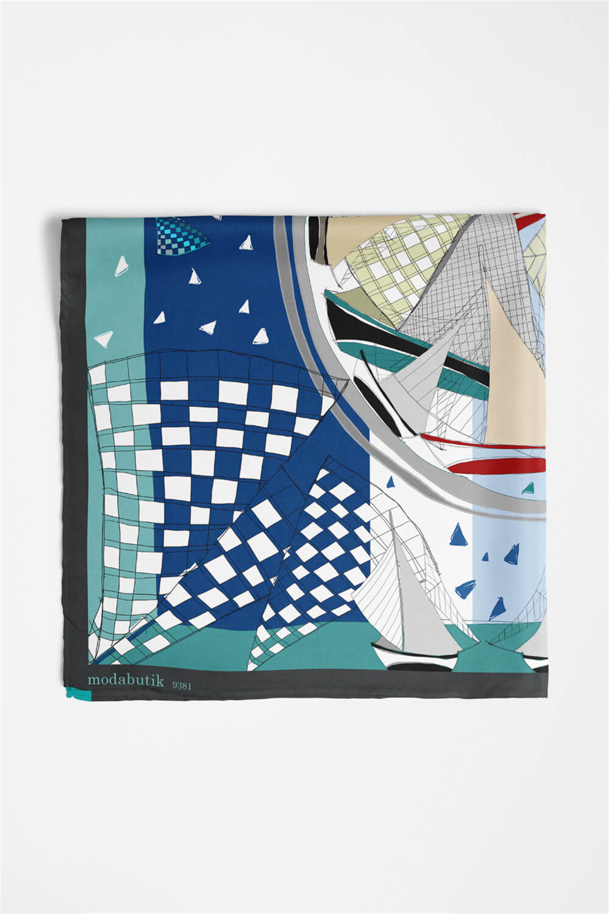 C70  KADIN DESENLİ BANDANA