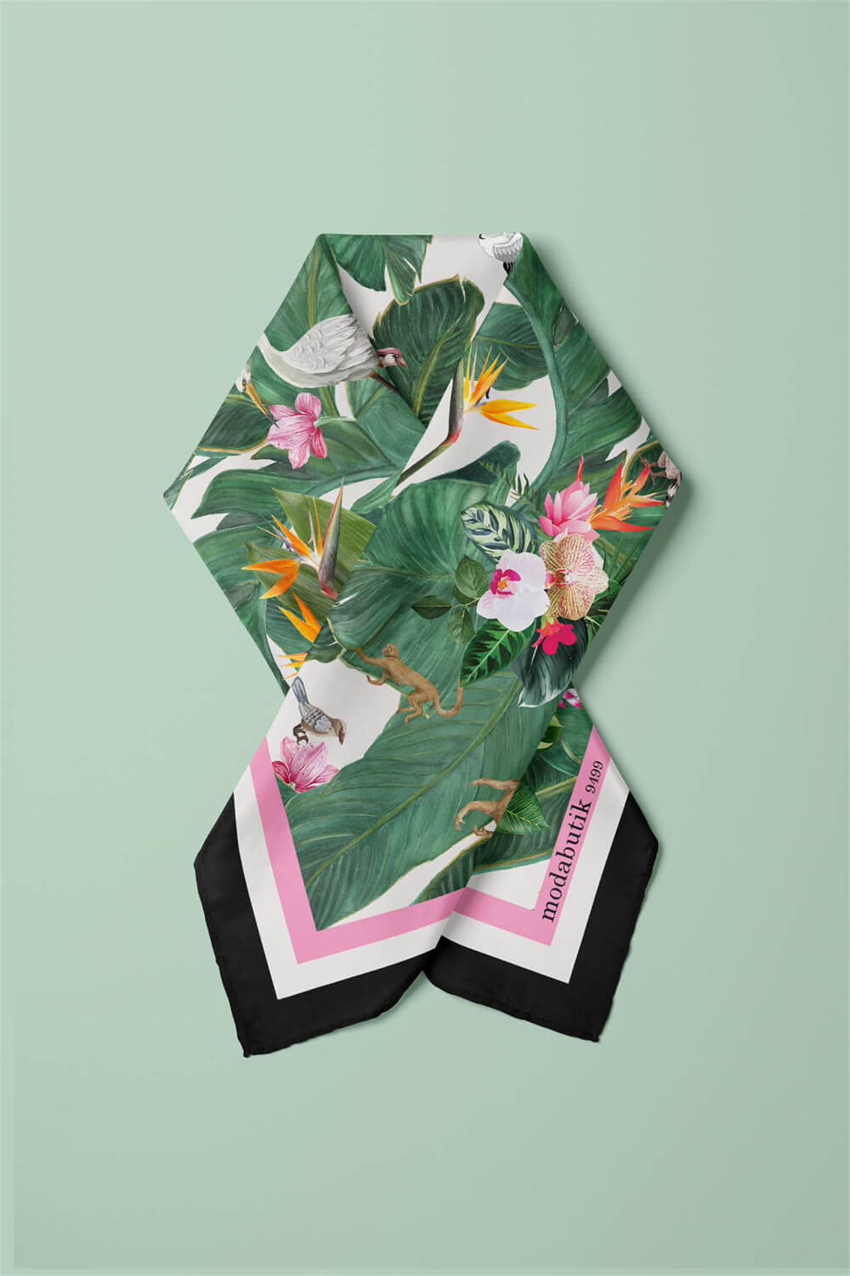 C10 KADIN DESENLİ BANDANA