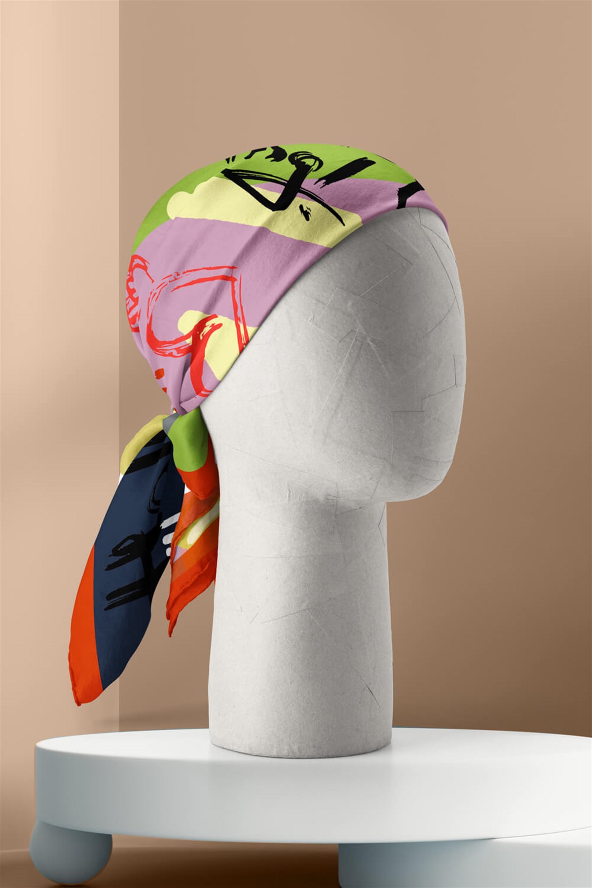 Violla B15 KADIN DESENLİ BANDANA