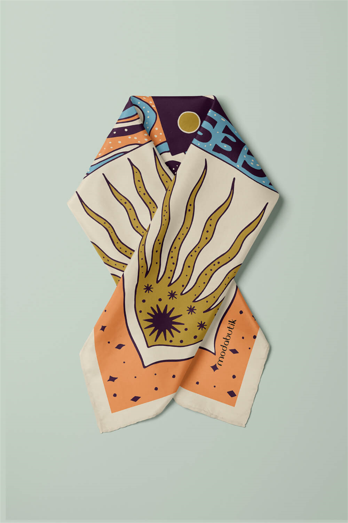 Modabutik Balık Burcu Bandana