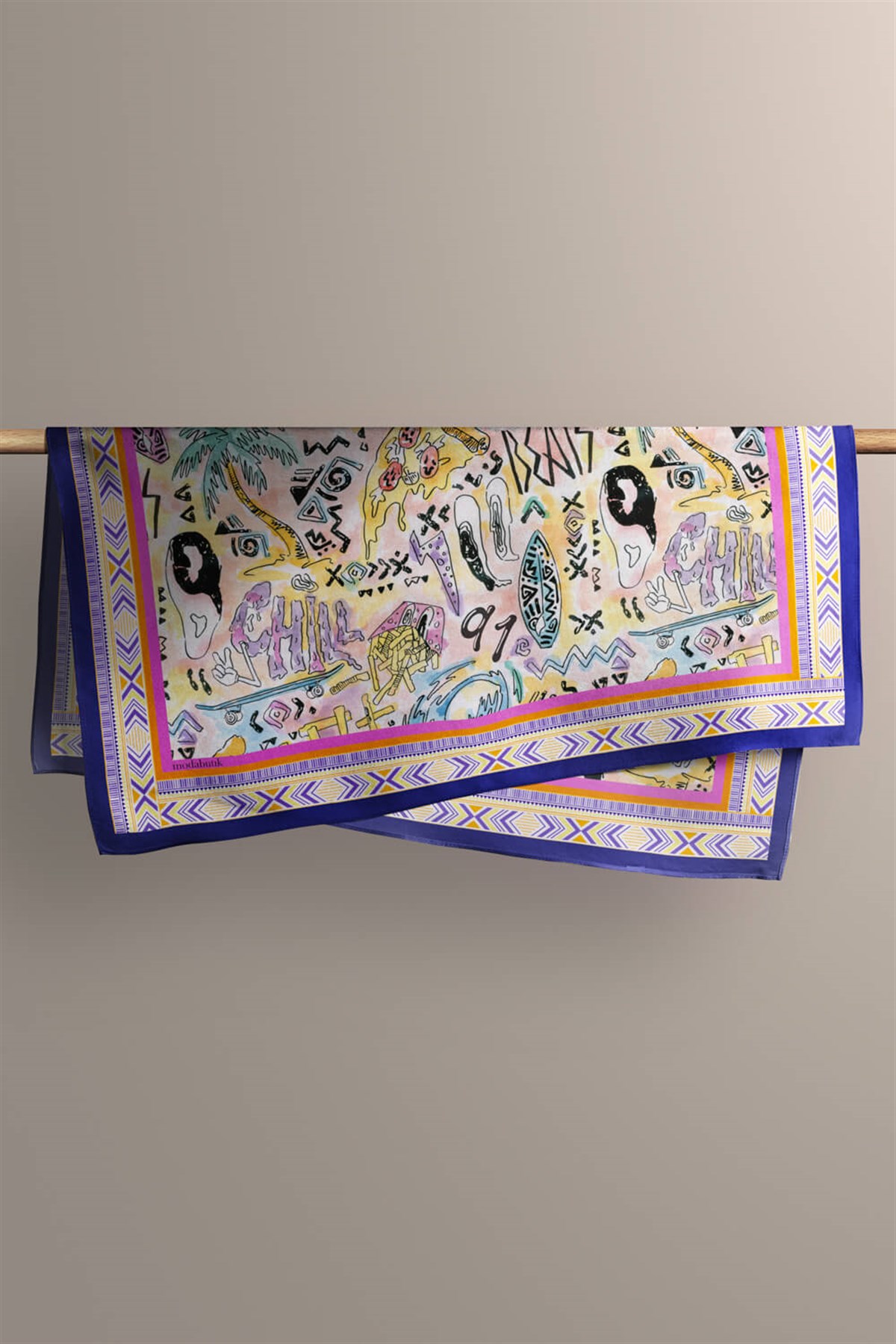 Violla H15 KADIN DESEN BANDANA DG-342