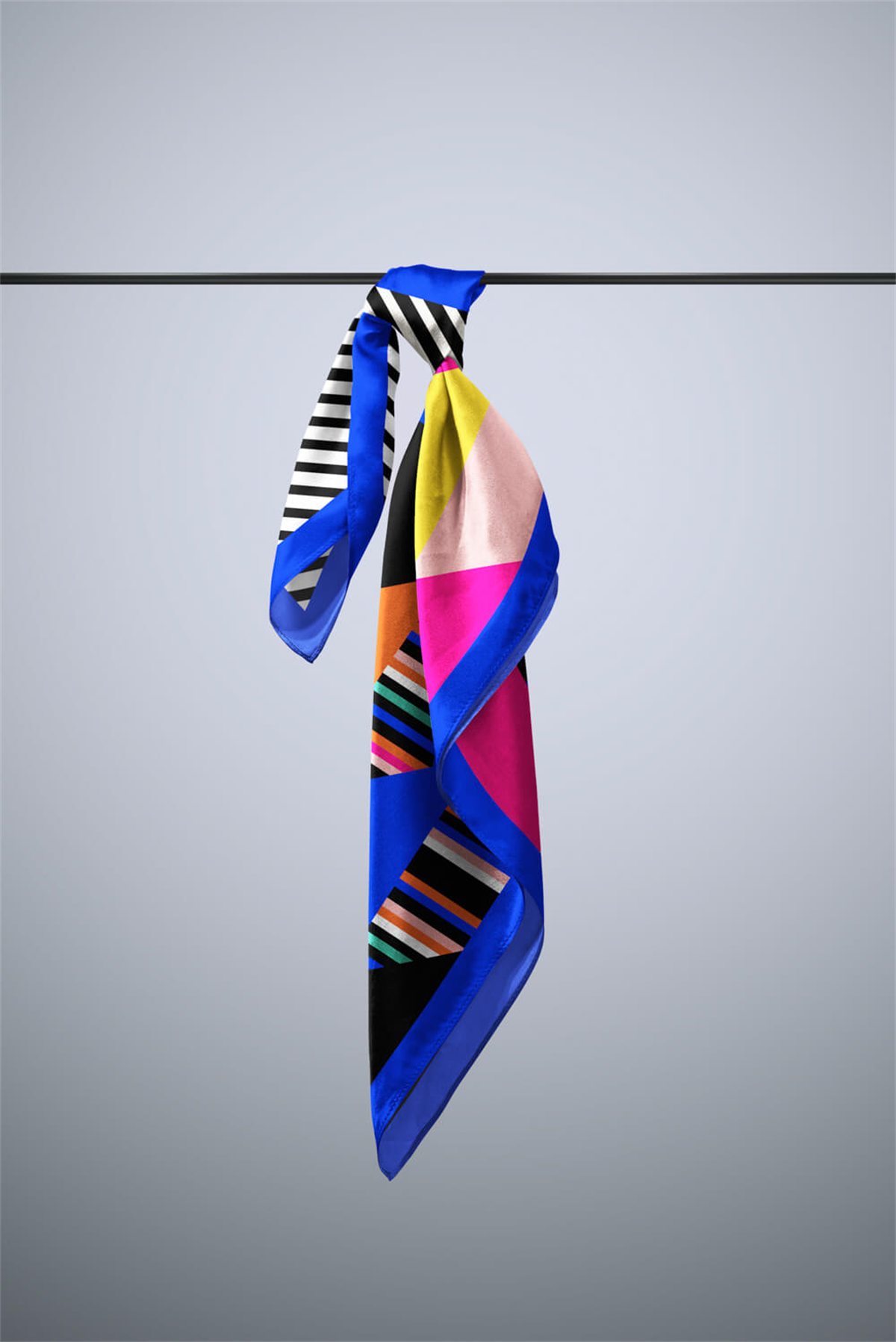 B4 Modabutik Geometrik Desenli Bandana