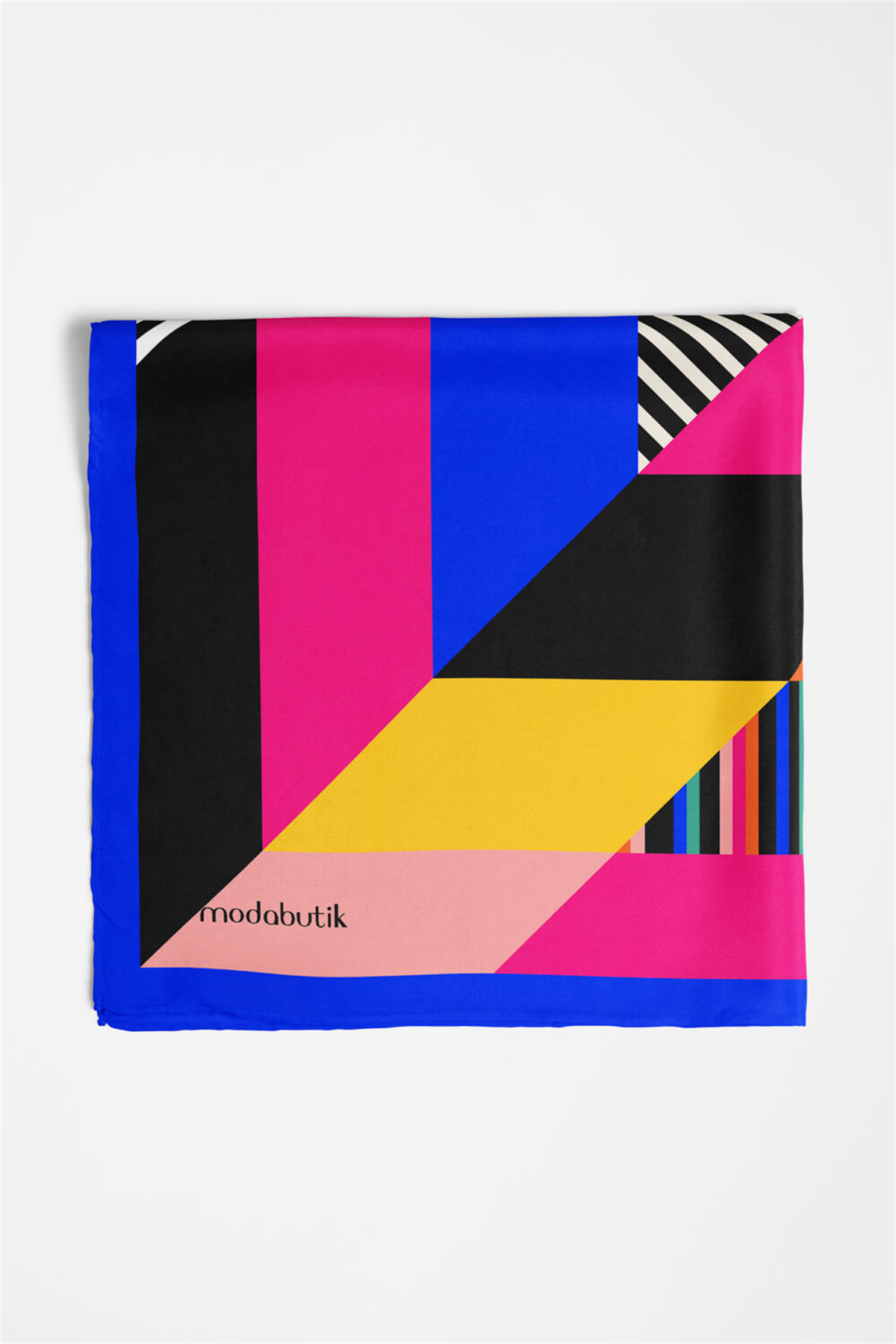 B4 Modabutik Geometrik Desenli Bandana