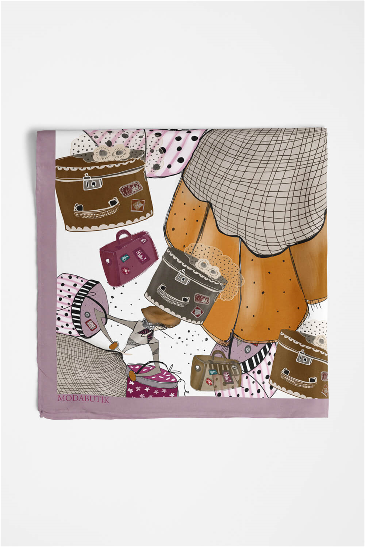 C63 KADIN DESENLİ BANDANA