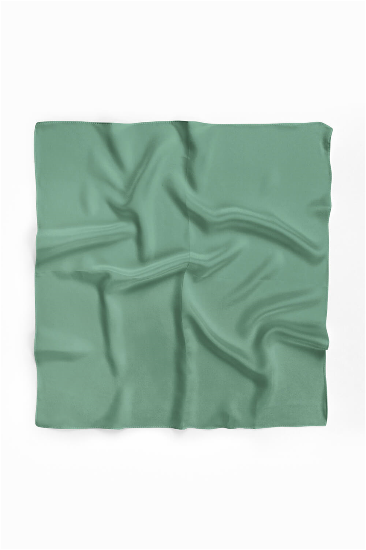 Şifon Turkuaz Bandana