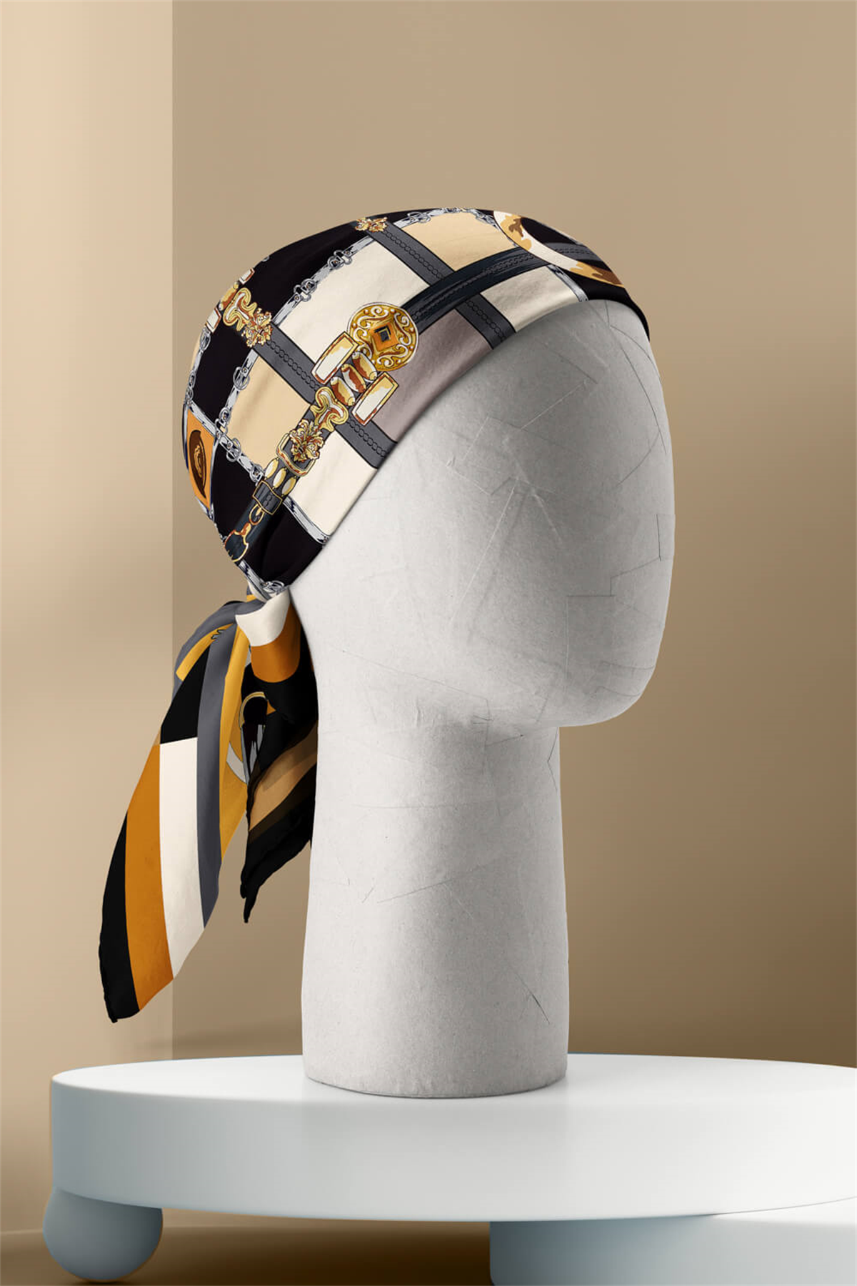 B94 CHAIN BELT DESENLI BANDANA DG12228