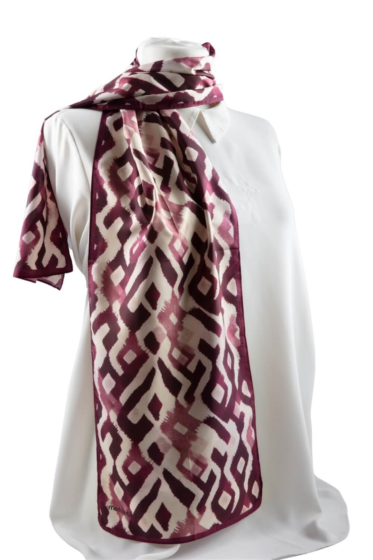 Modabutik Geometri Desenli Fular