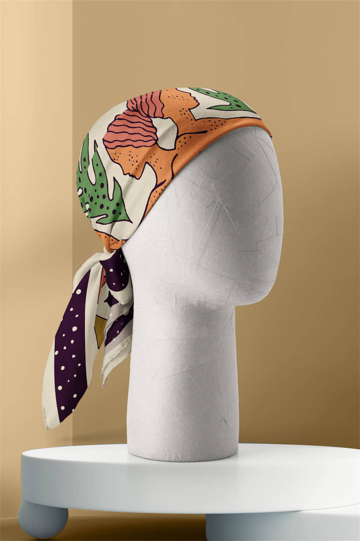 B37 Modabutik İkizler Burcu Bandana