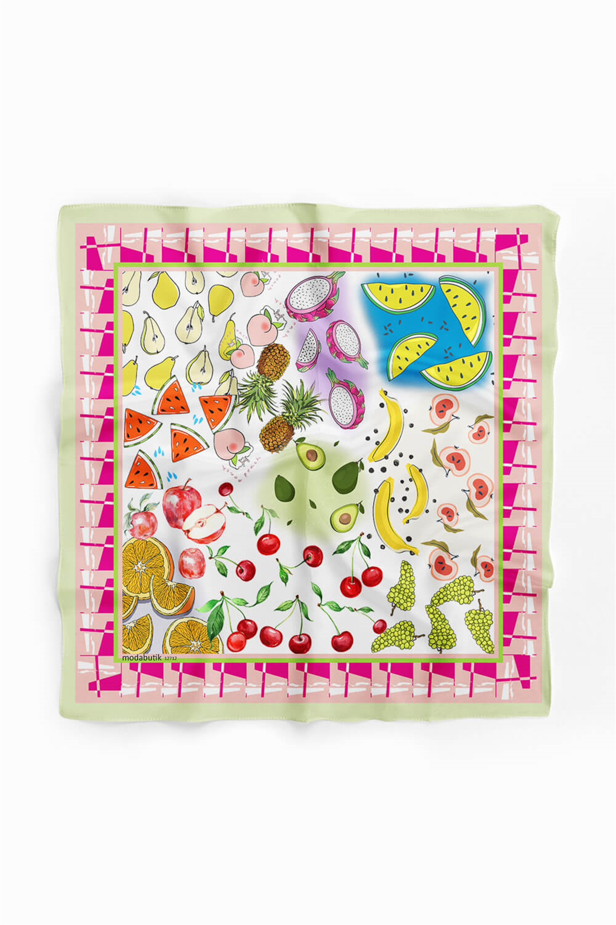 Z83 CLORFUL FRUIT TASARIM BANDANA