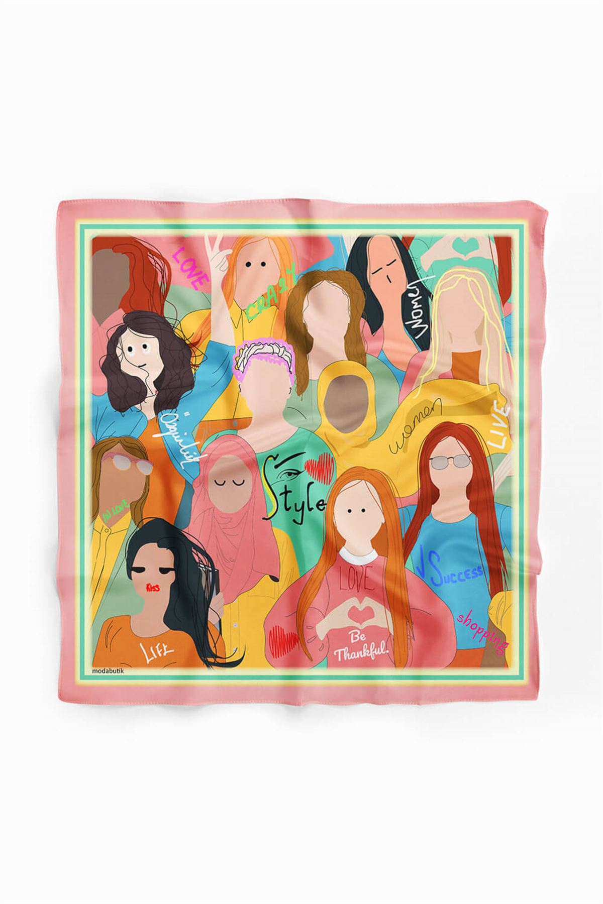 E74 MODERN WOMAN TASARIM BANDANA