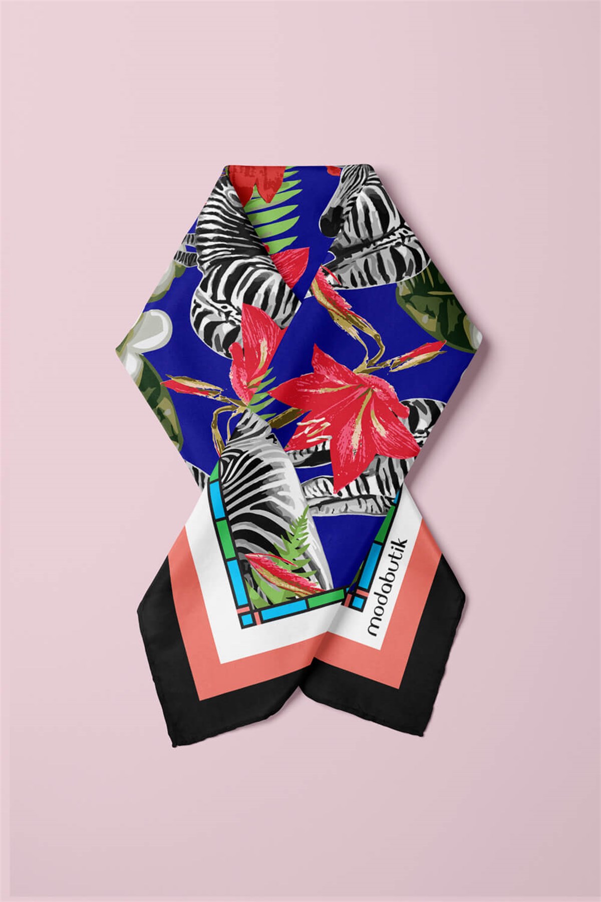 Violla F58 TROPIC ZEBRA TASARUMLI BANDANA