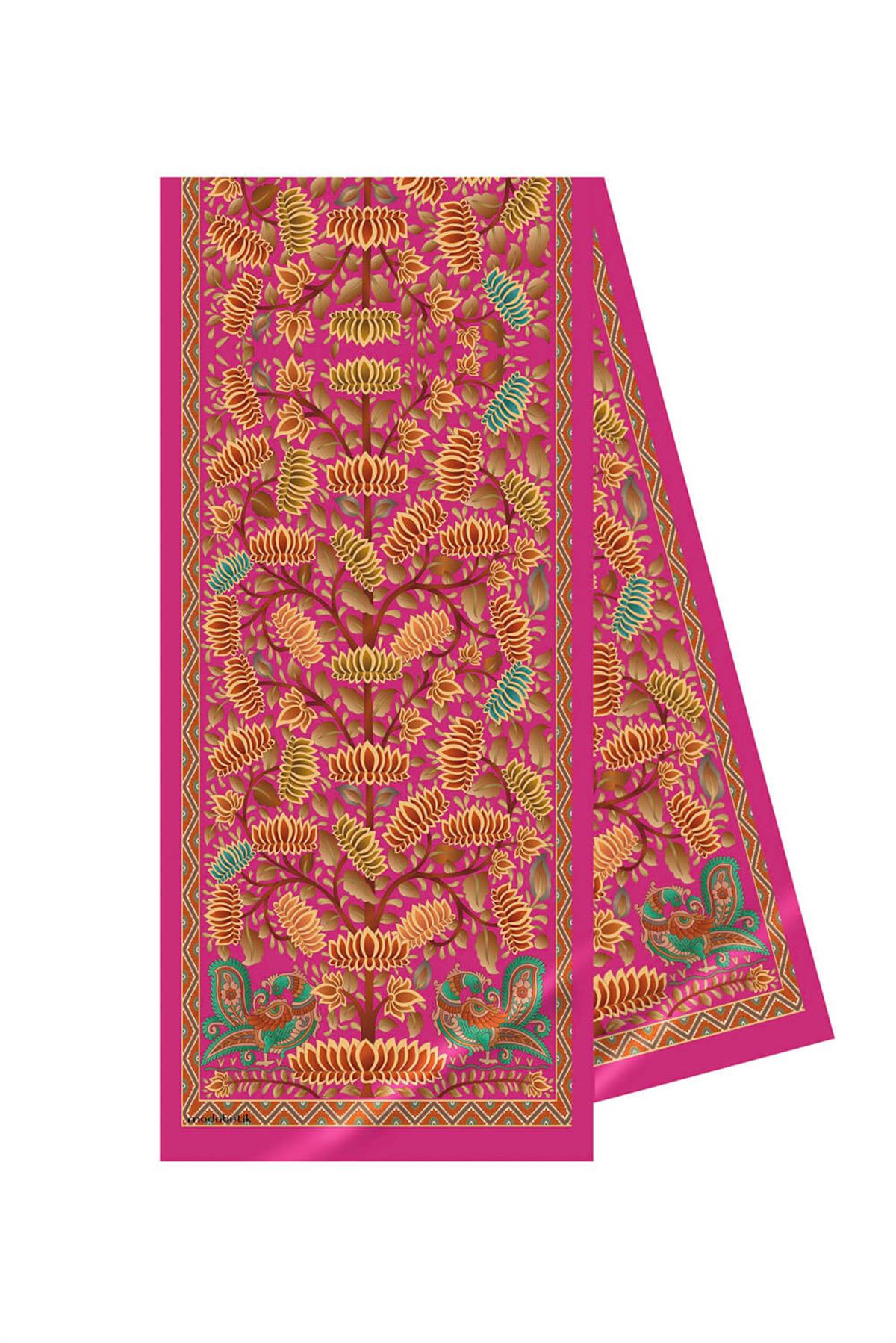 Z63 Modabutik Çiçek Desenli Kadın Fular