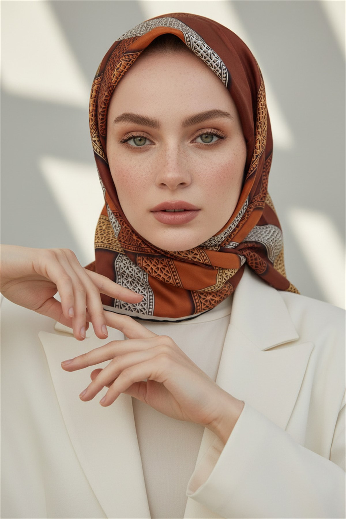 Twill İpek Eşarp