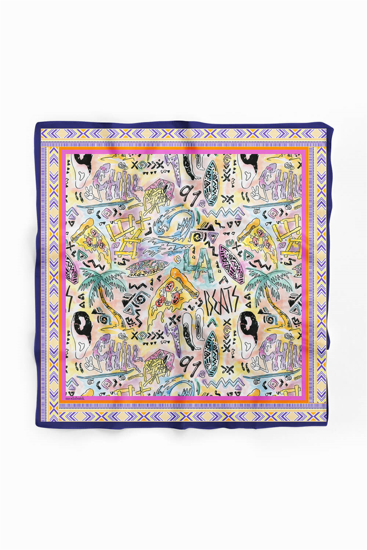 H15 KADIN DESEN BANDANA DG-342