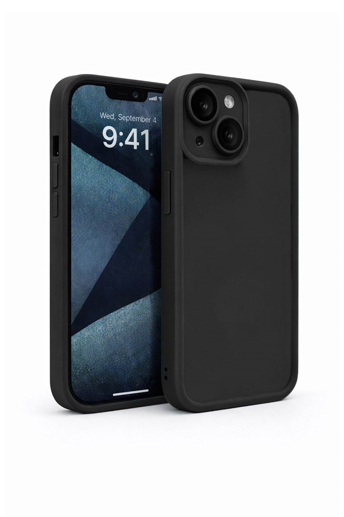 iPhone 15 Kılıf – Kamera Çıkıntılı – Mat Silikon Telefon Kılıfı