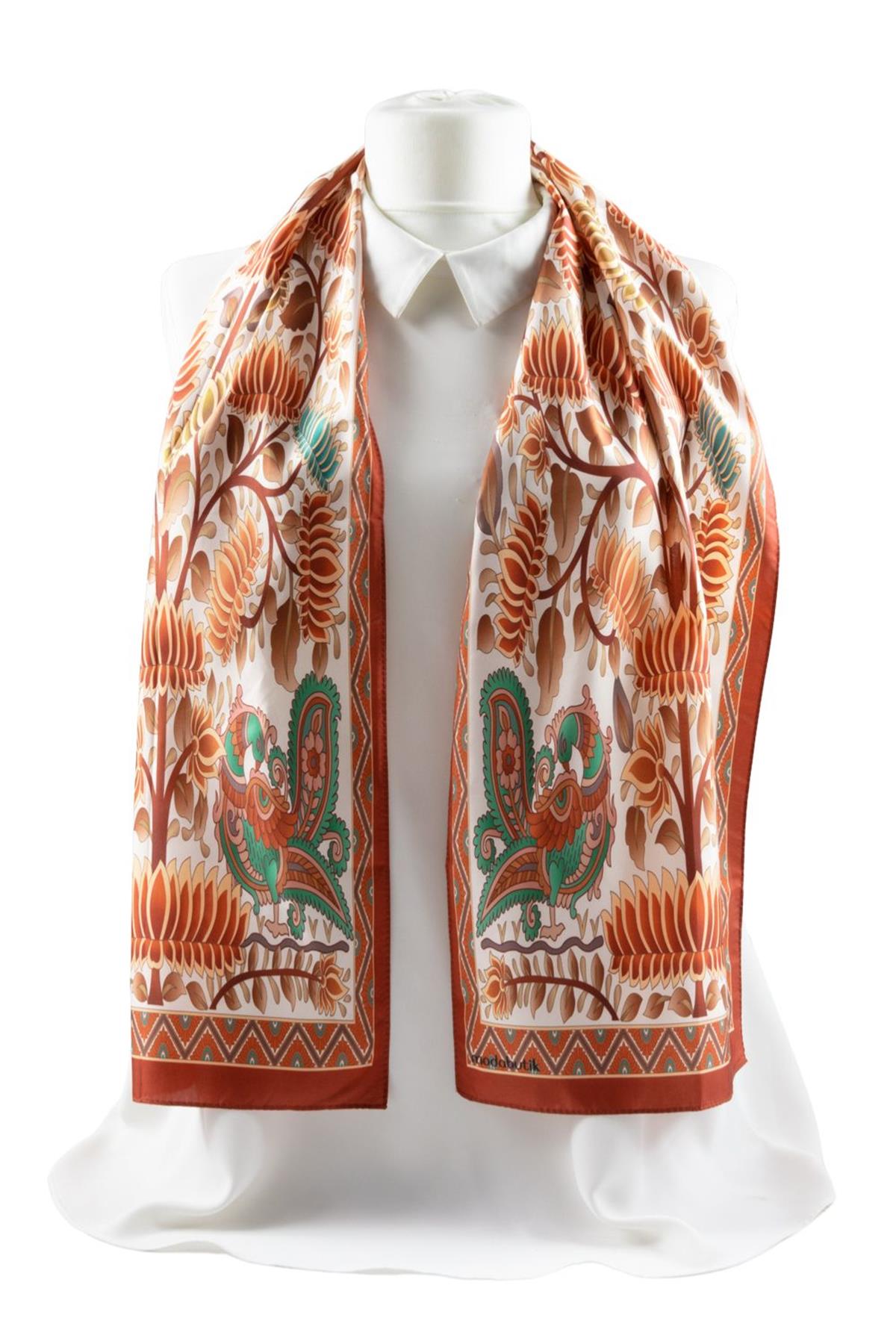 Modabutik Çiçek Desenli Kadın Fular