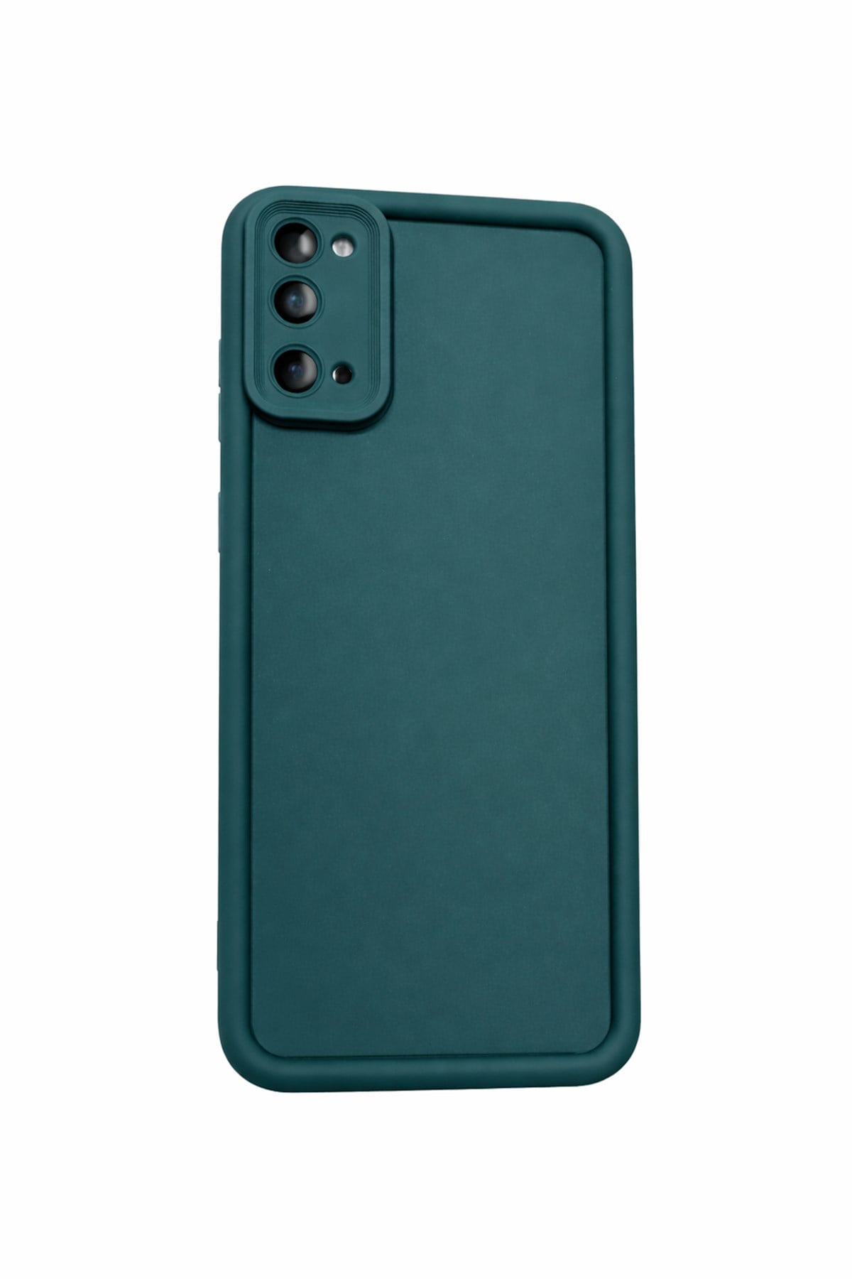 Samsung Galaxy S20 Uyumlu Kamera Çıkıntılı Mat Silikon Telefon Kılıfı