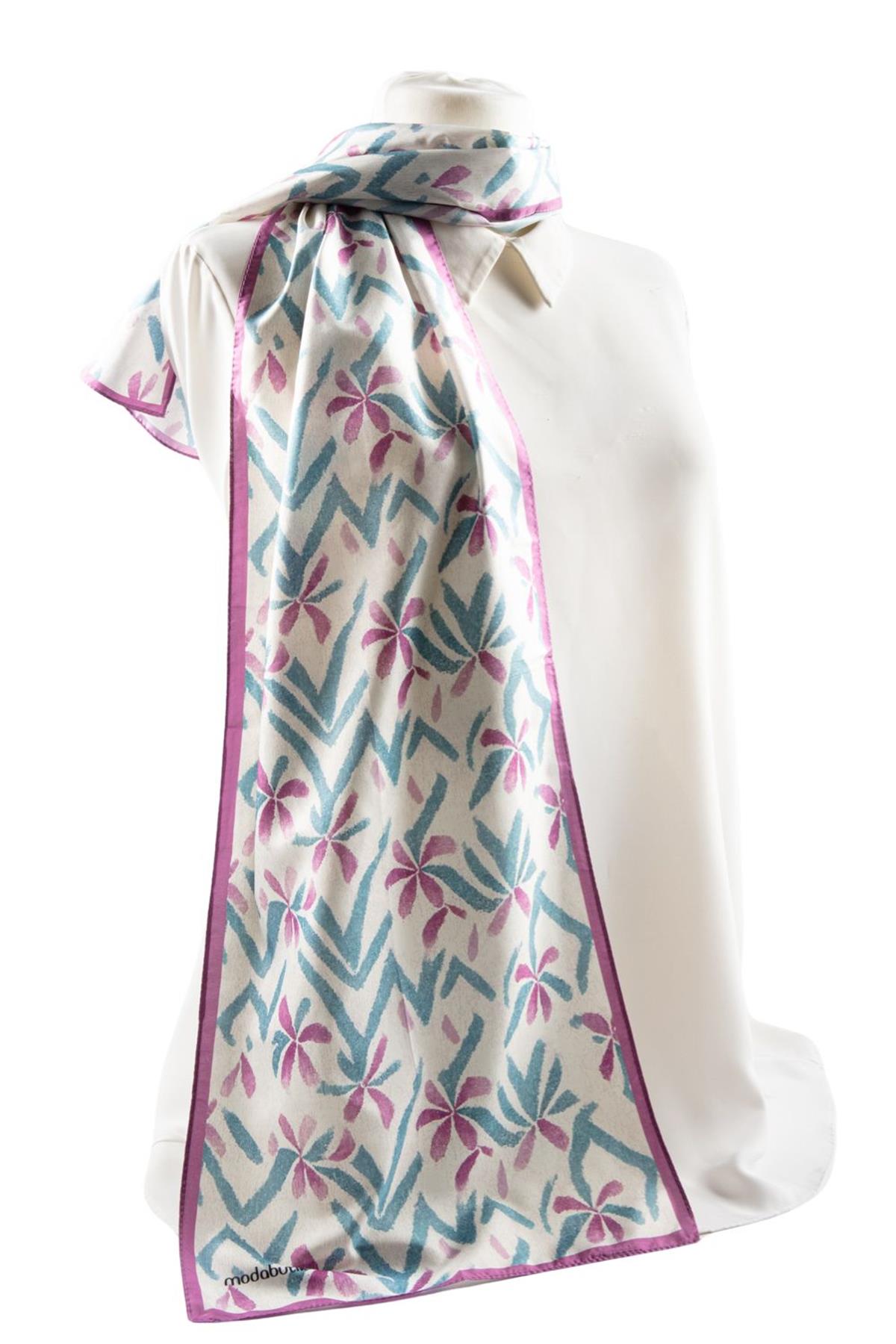 Modabutik Geometri Desenli Fular