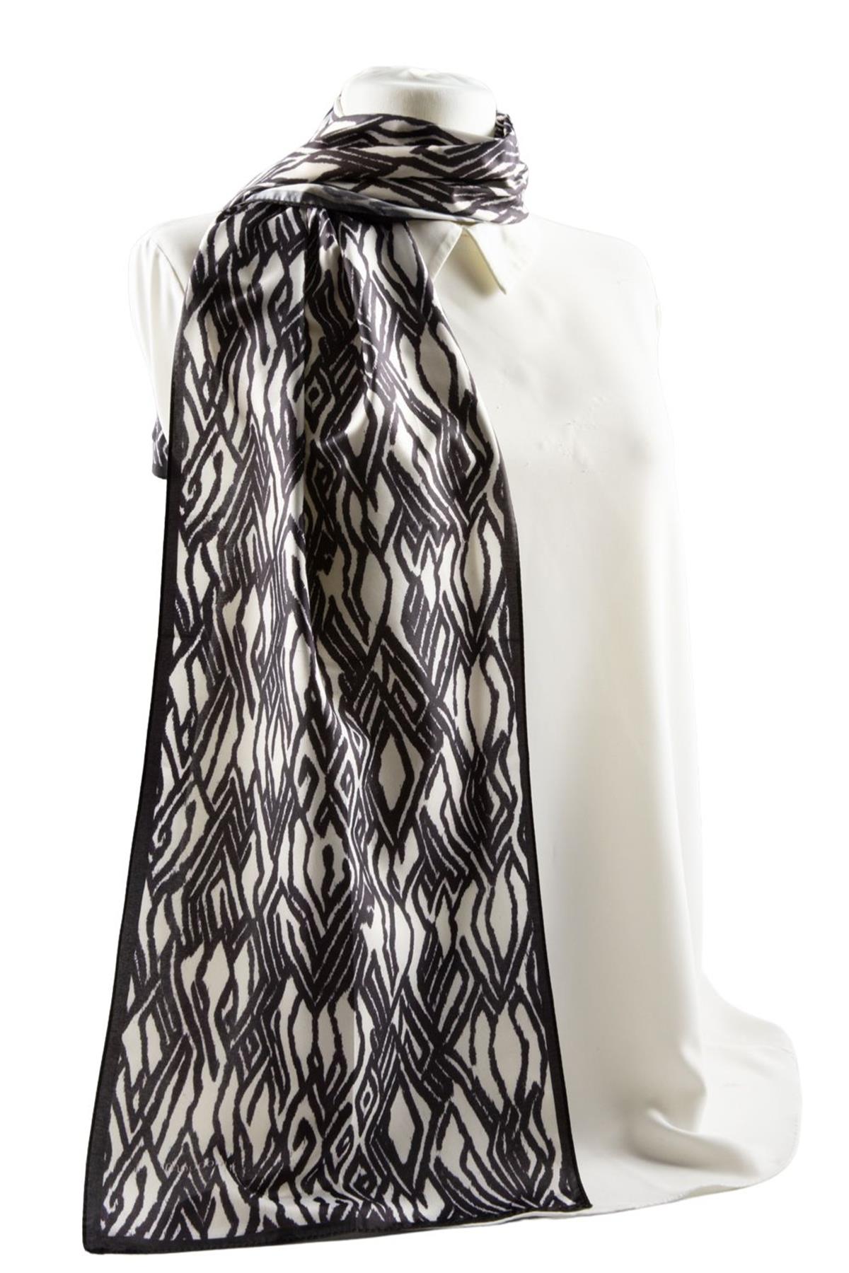 Modabutik Geometri Desenli Fular