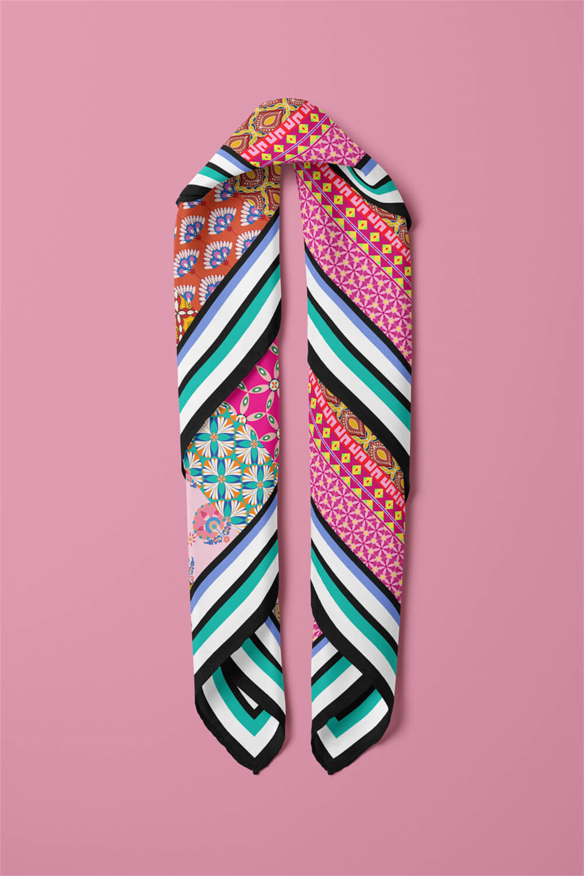 F65 ETNIK TASARIM BANDANA